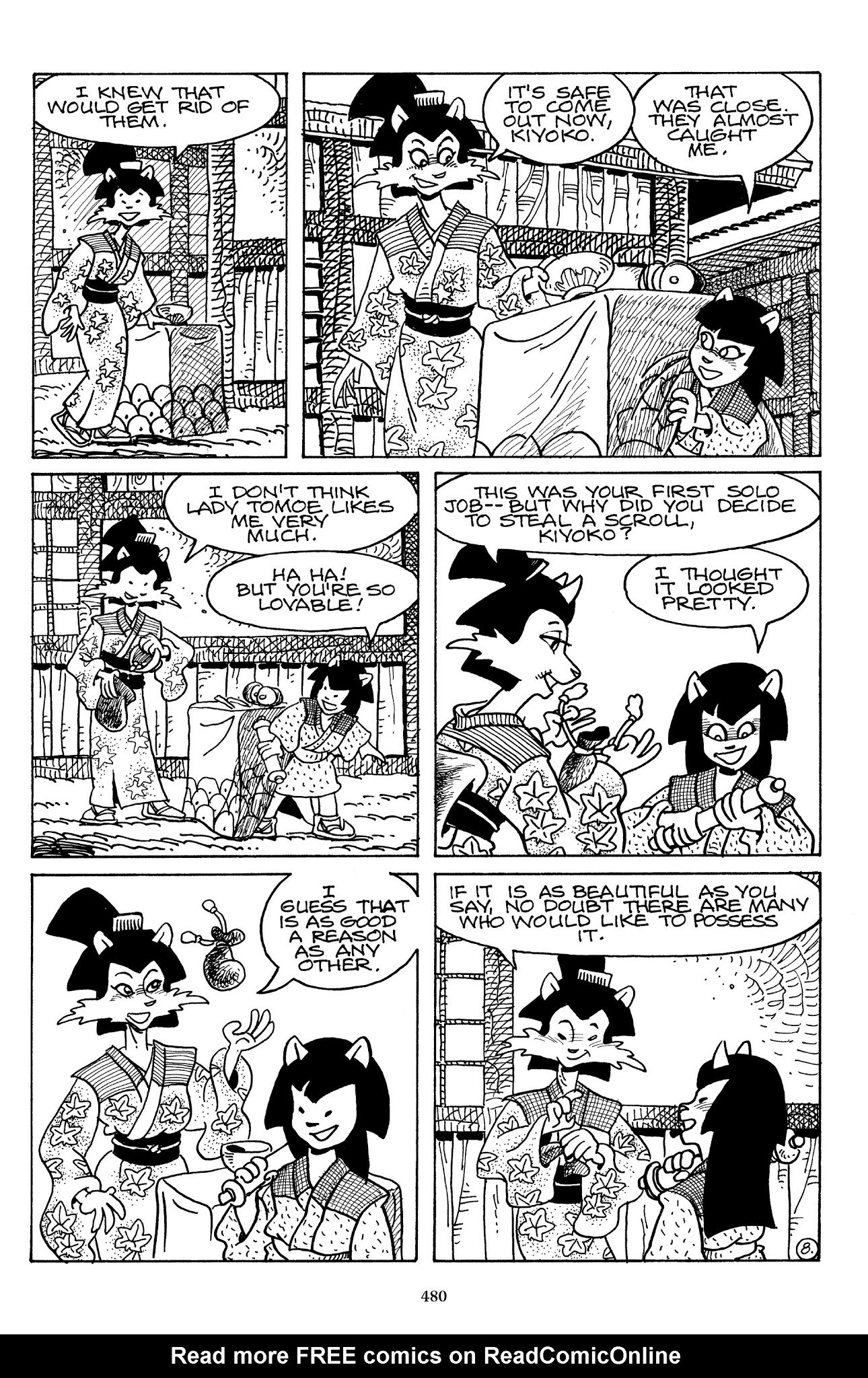 Read online The Usagi Yojimbo Saga comic -  Issue # TPB 5 - 474
