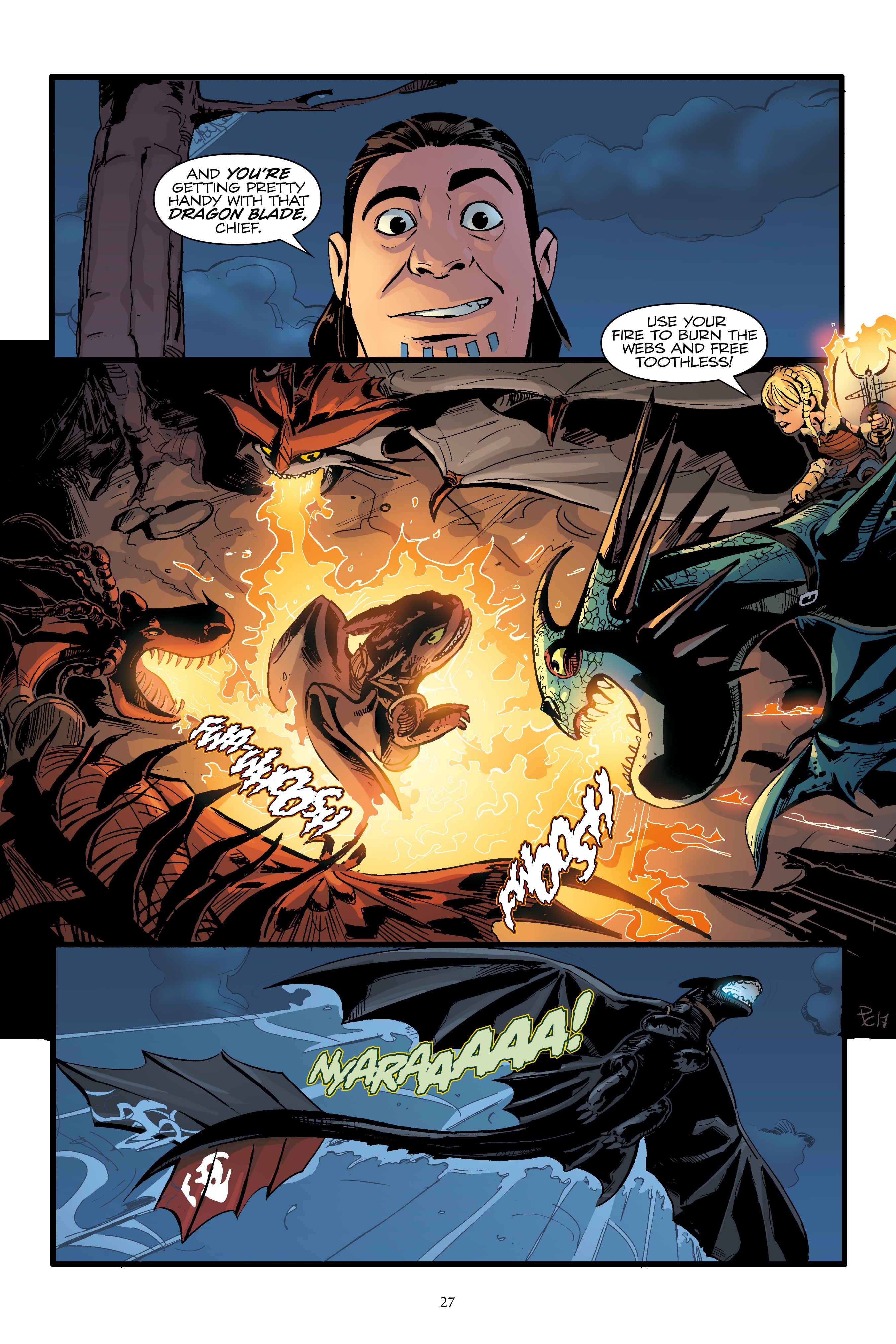 Read online How to Train Your Dragon: Dragonvine comic -  Issue # TPB - 27