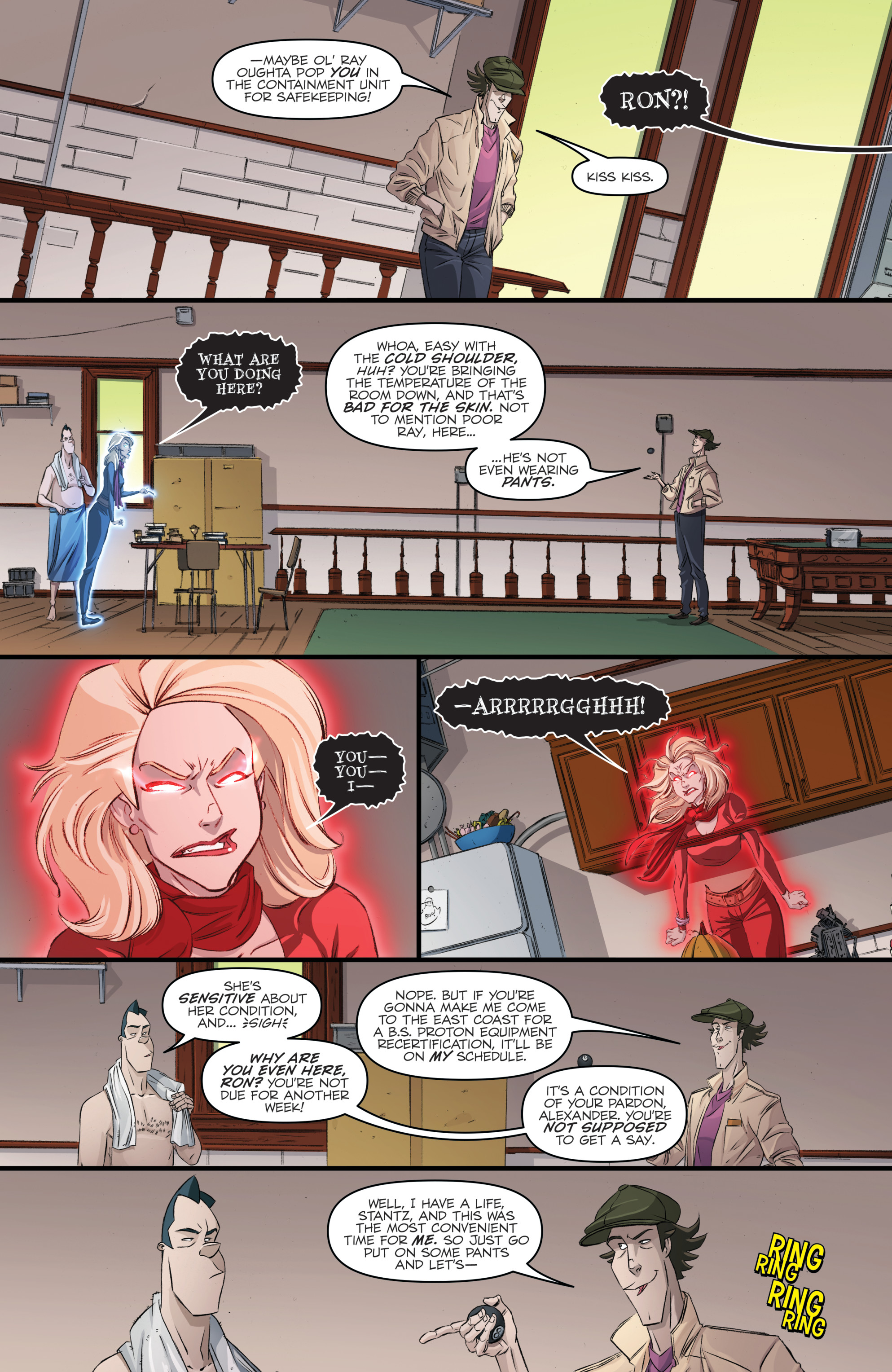 Read online Ghostbusters: Crossing Over comic -  Issue # _TPB - 16