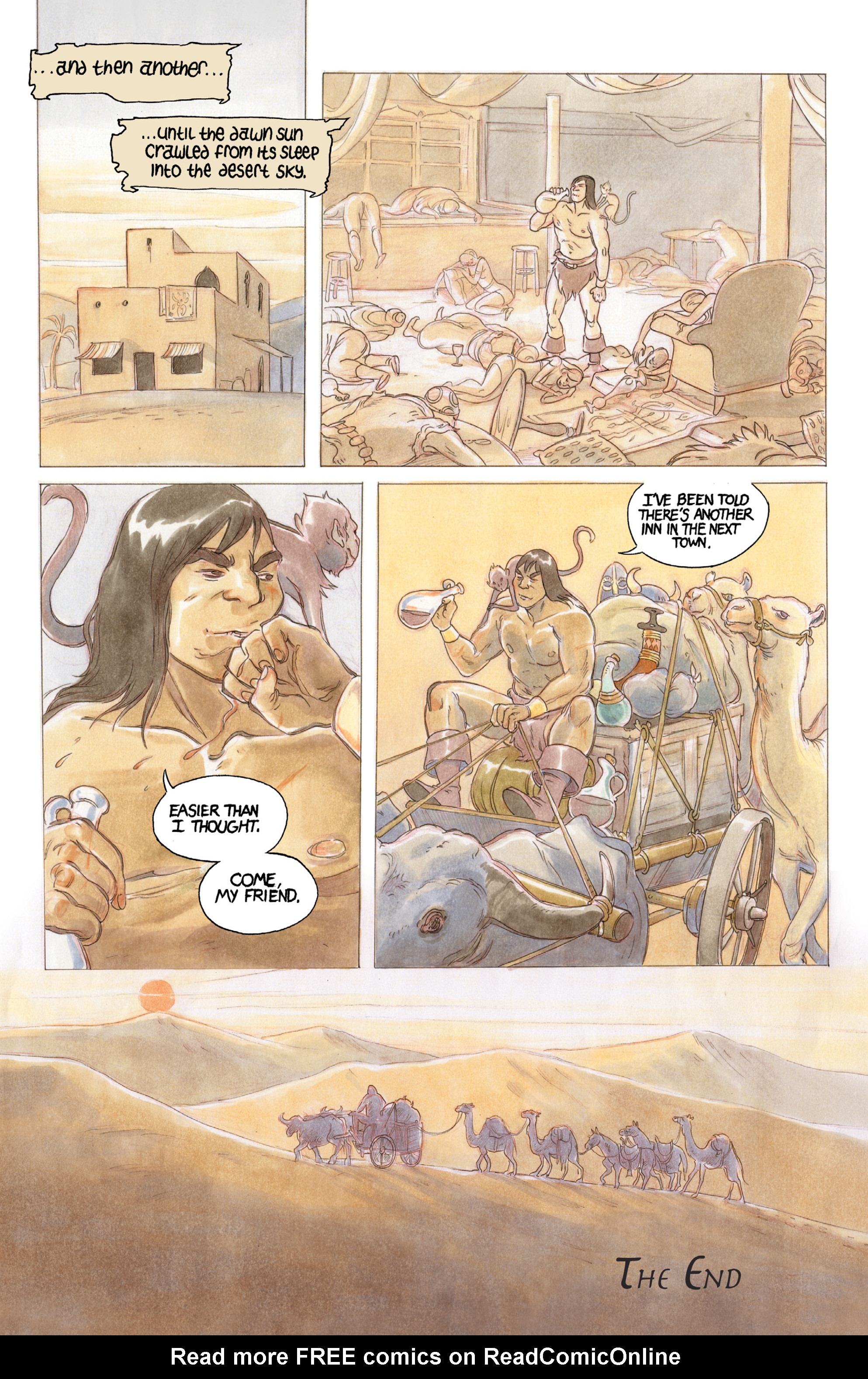 Read online Conan: The Daughters of Midora and Other Stories comic -  Issue # TPB - 18