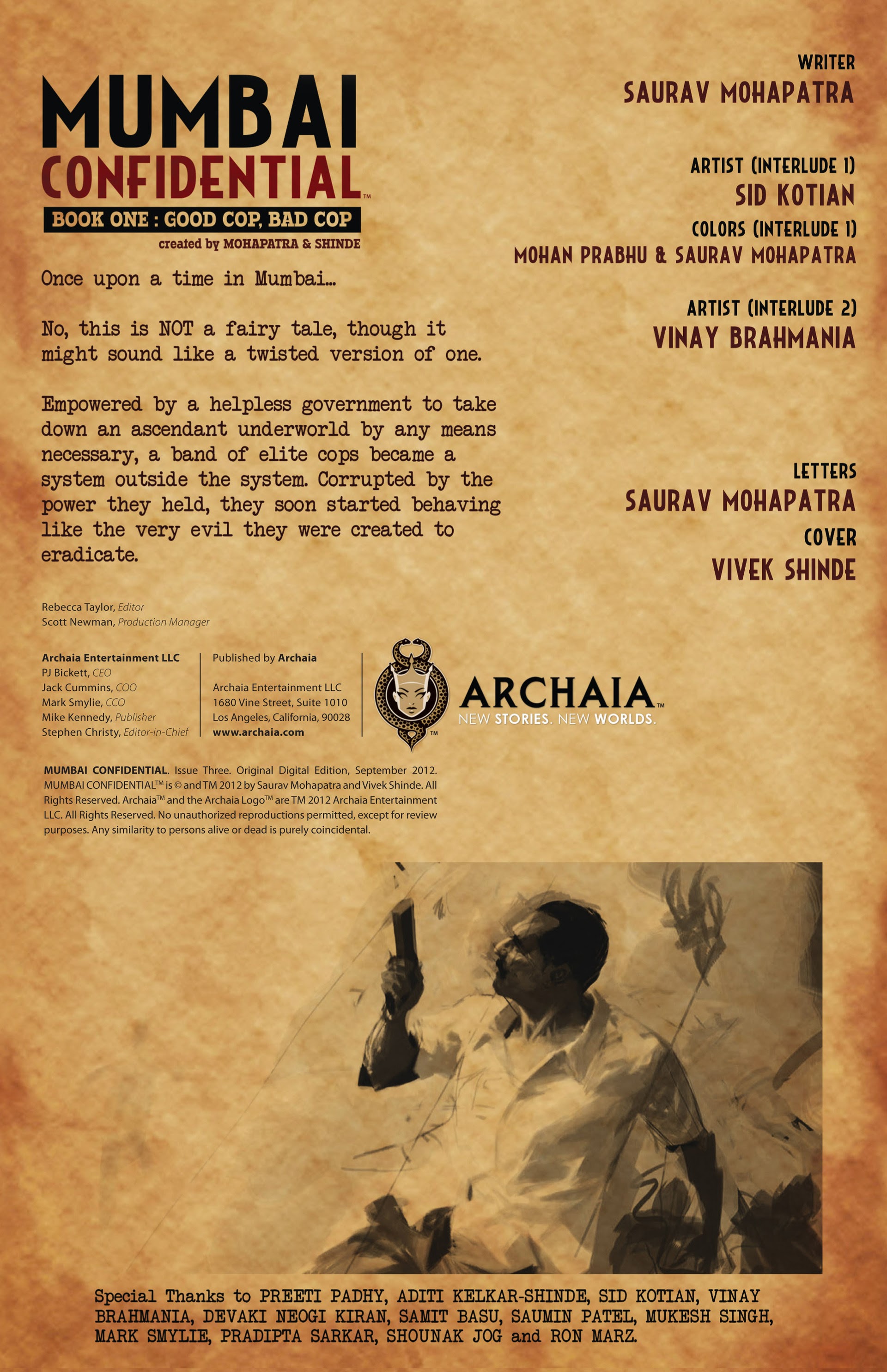 Read online Mumbai Confidential comic -  Issue #3 - 2