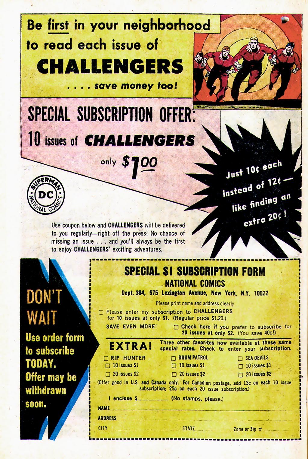 Read online Challengers of the Unknown (1958) comic -  Issue #37 - 32