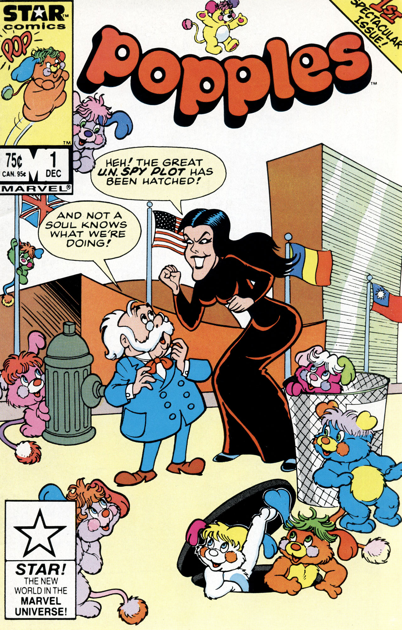Read online Popples comic -  Issue #1 - 1