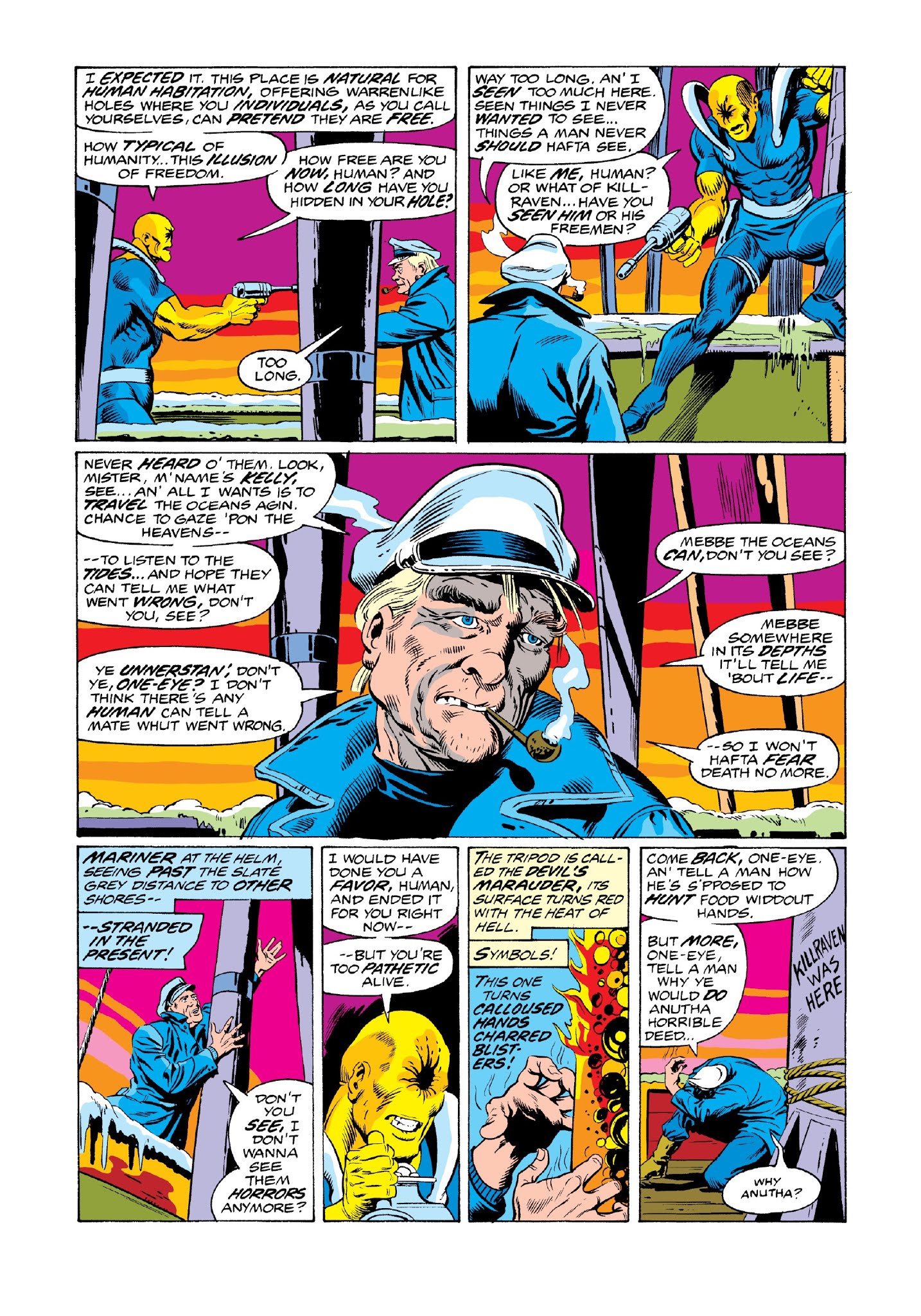 Read online Marvel Masterworks: Killraven comic -  Issue # TPB 1 (Part 3) - 35