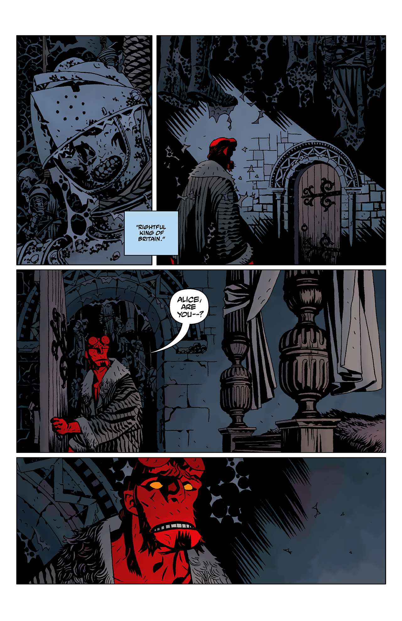 Read online Hellboy: The Wild Hunt comic -  Issue #7 - 5