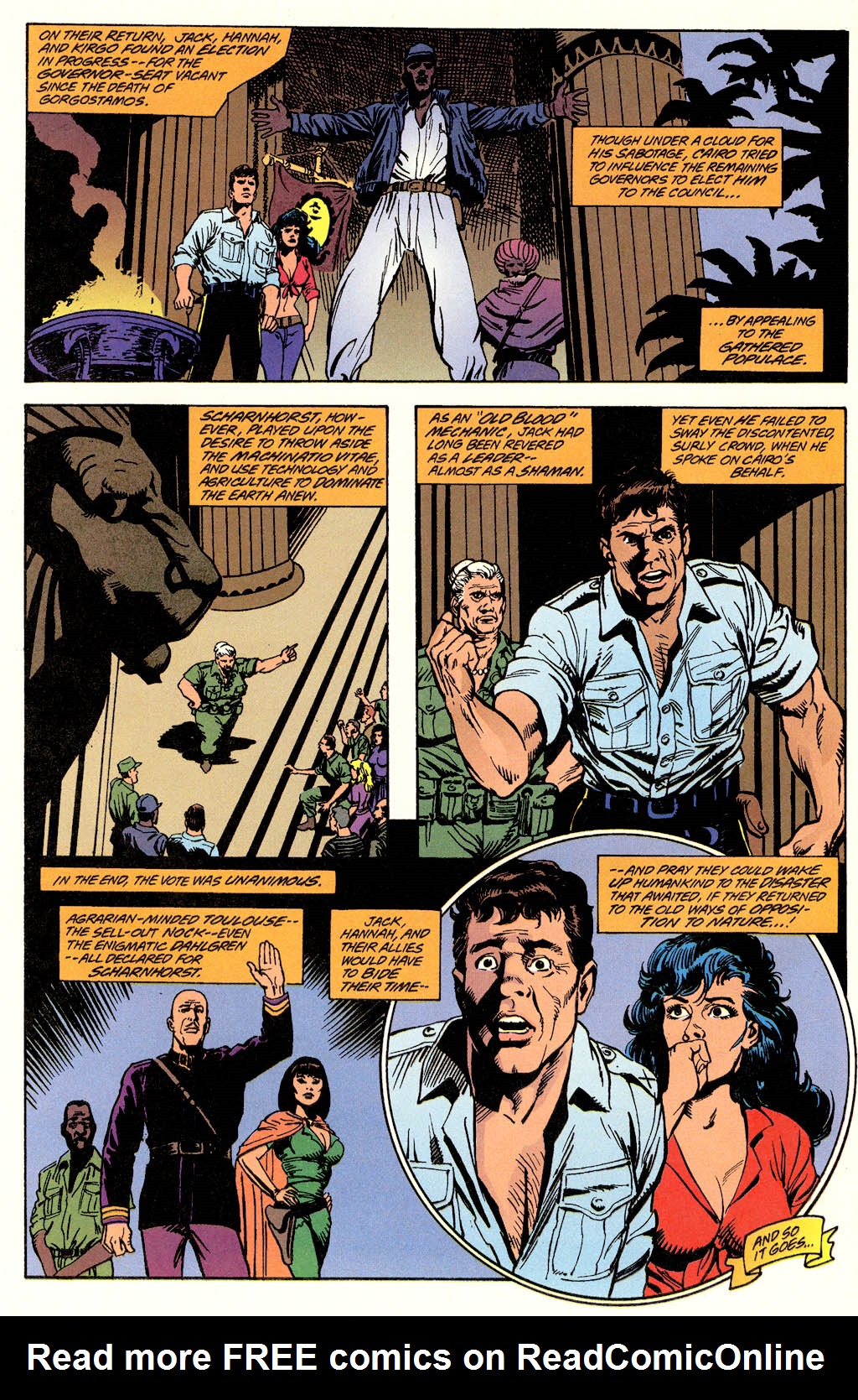 Read online Cadillacs and Dinosaurs comic -  Issue #1 - 30
