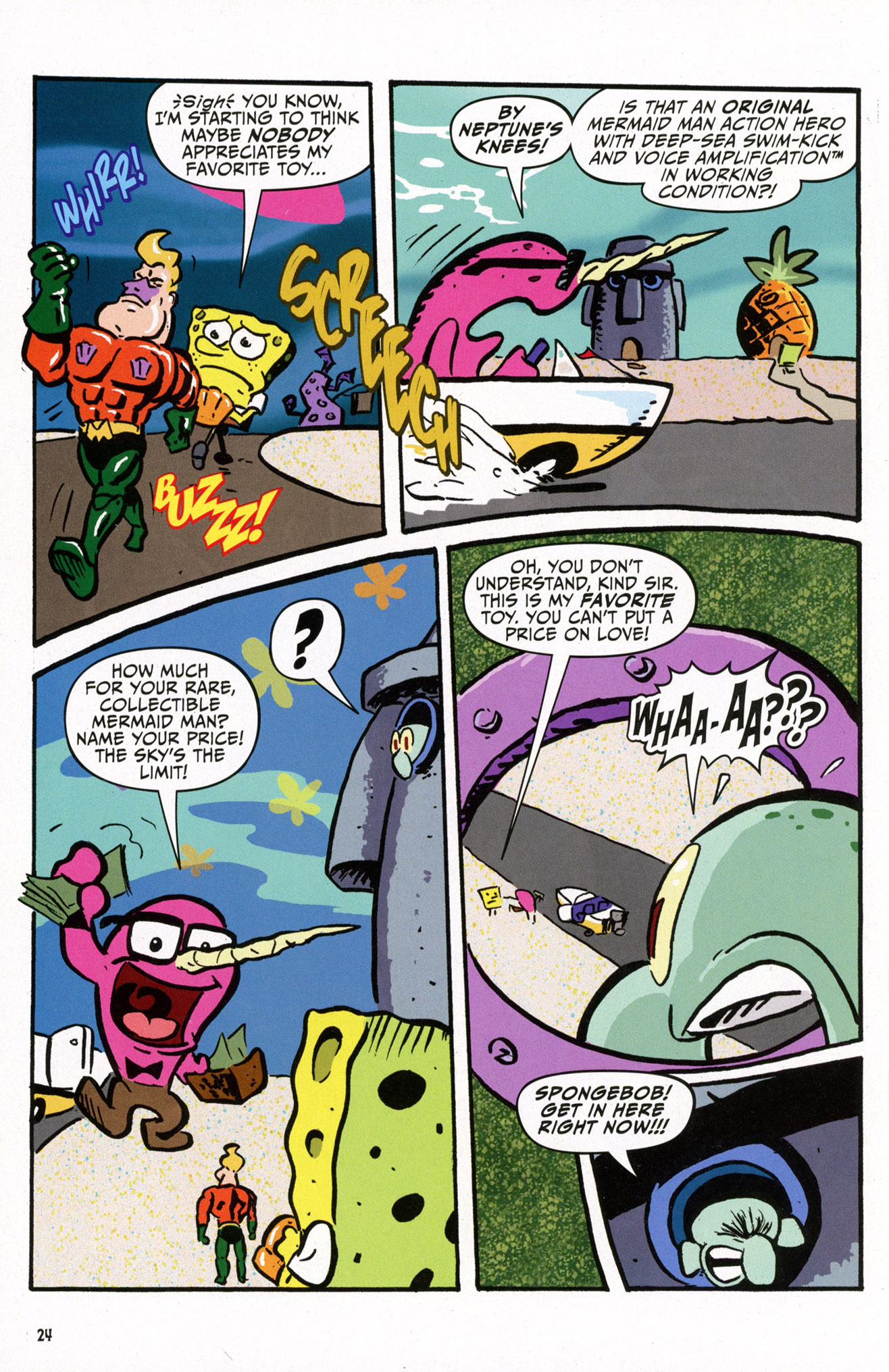 Read online SpongeBob Comics comic -  Issue #66 - 26