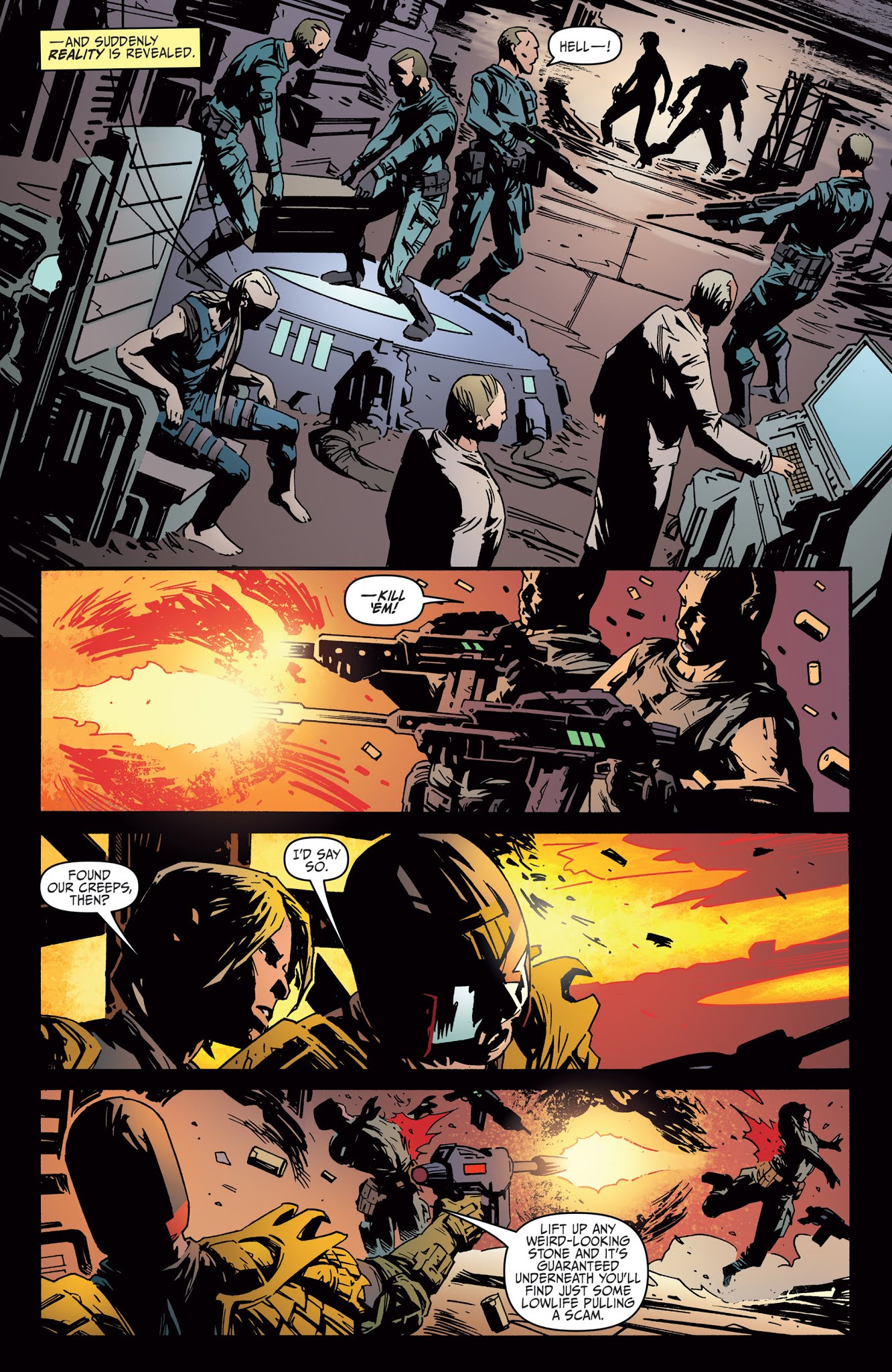 Read online Judge Dredd: Year One comic -  Issue #4 - 20