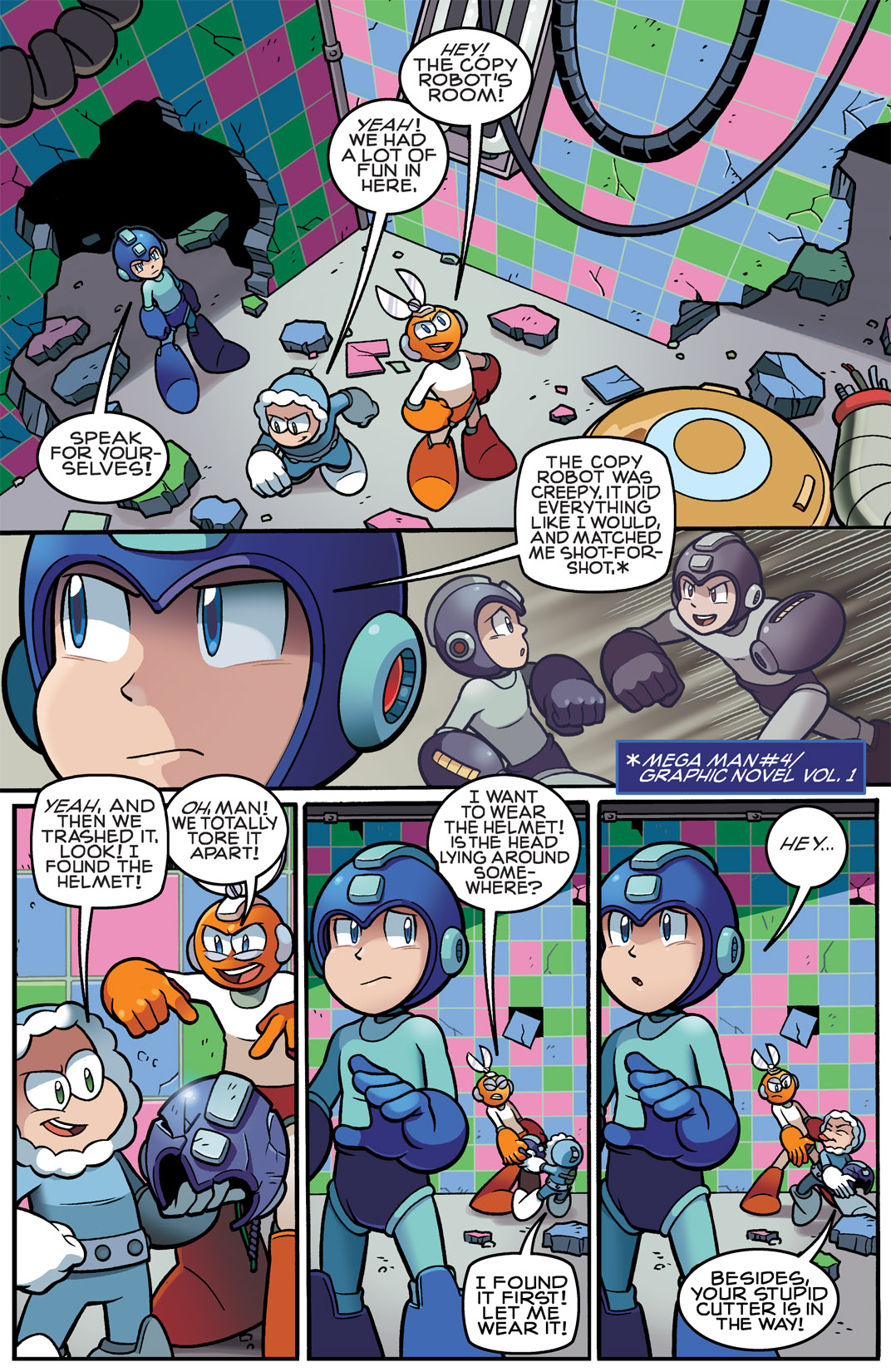 Read online Mega Man comic -  Issue # _TPB 2 - 46