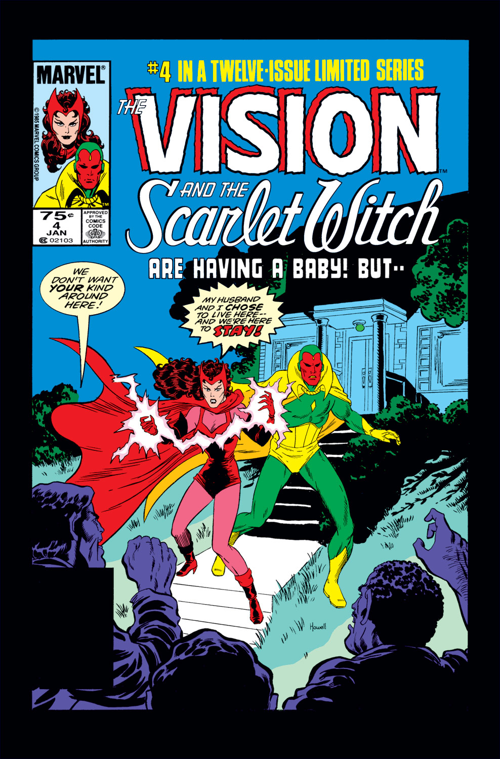 Read online The Vision and the Scarlet Witch (1985) comic -  Issue #4 - 1