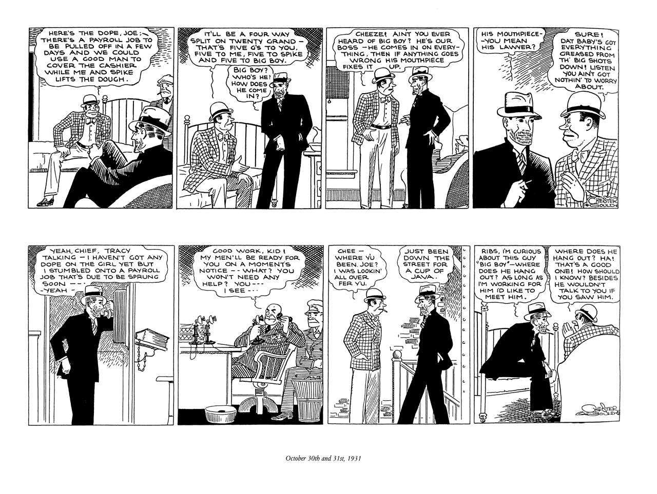 Read online The Complete Chester Gould's Dick Tracy comic -  Issue # TPB 1 (Part 1) - 32
