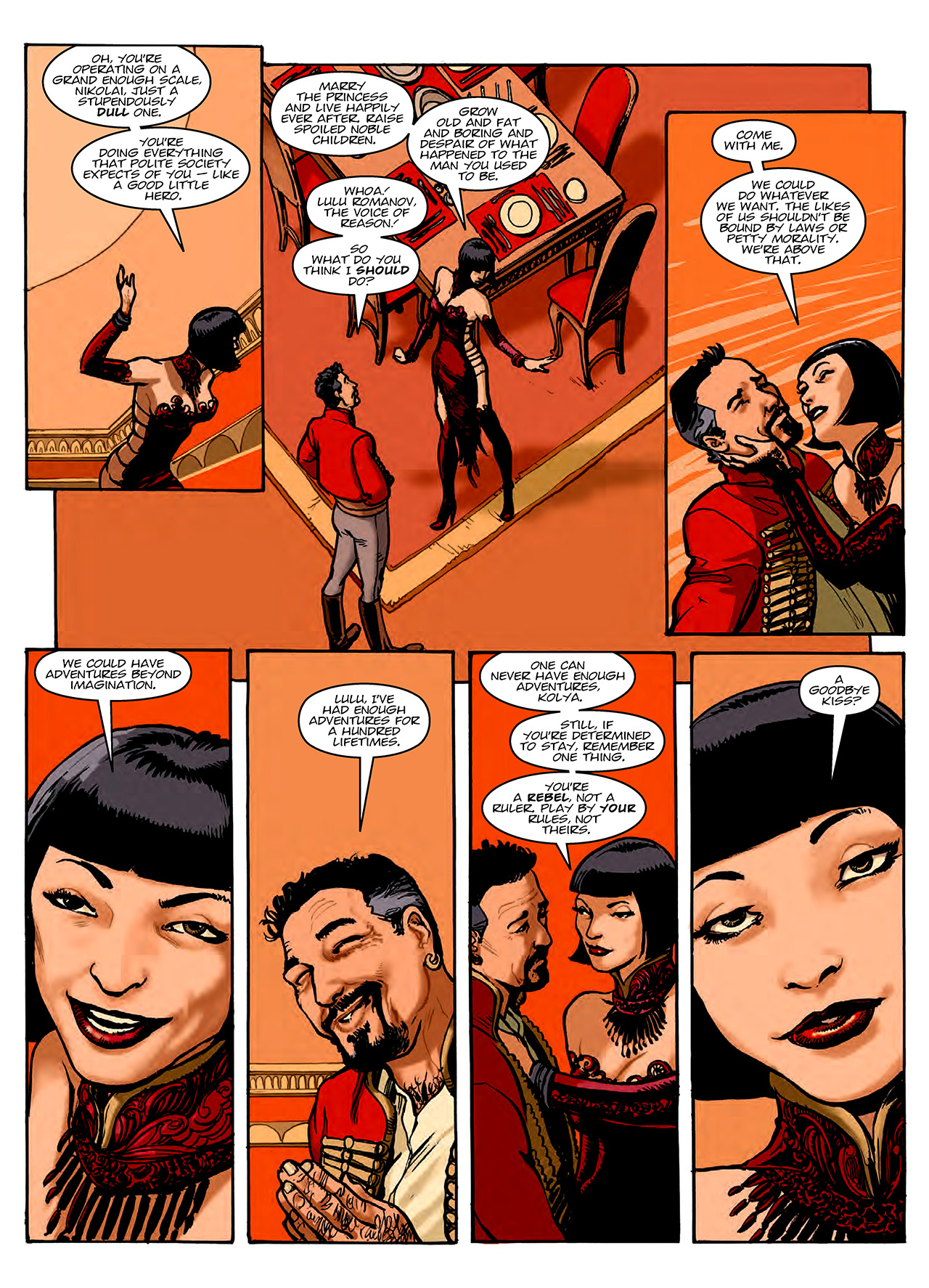 Read online Nikolai Dante comic -  Issue # TPB 11 - 163