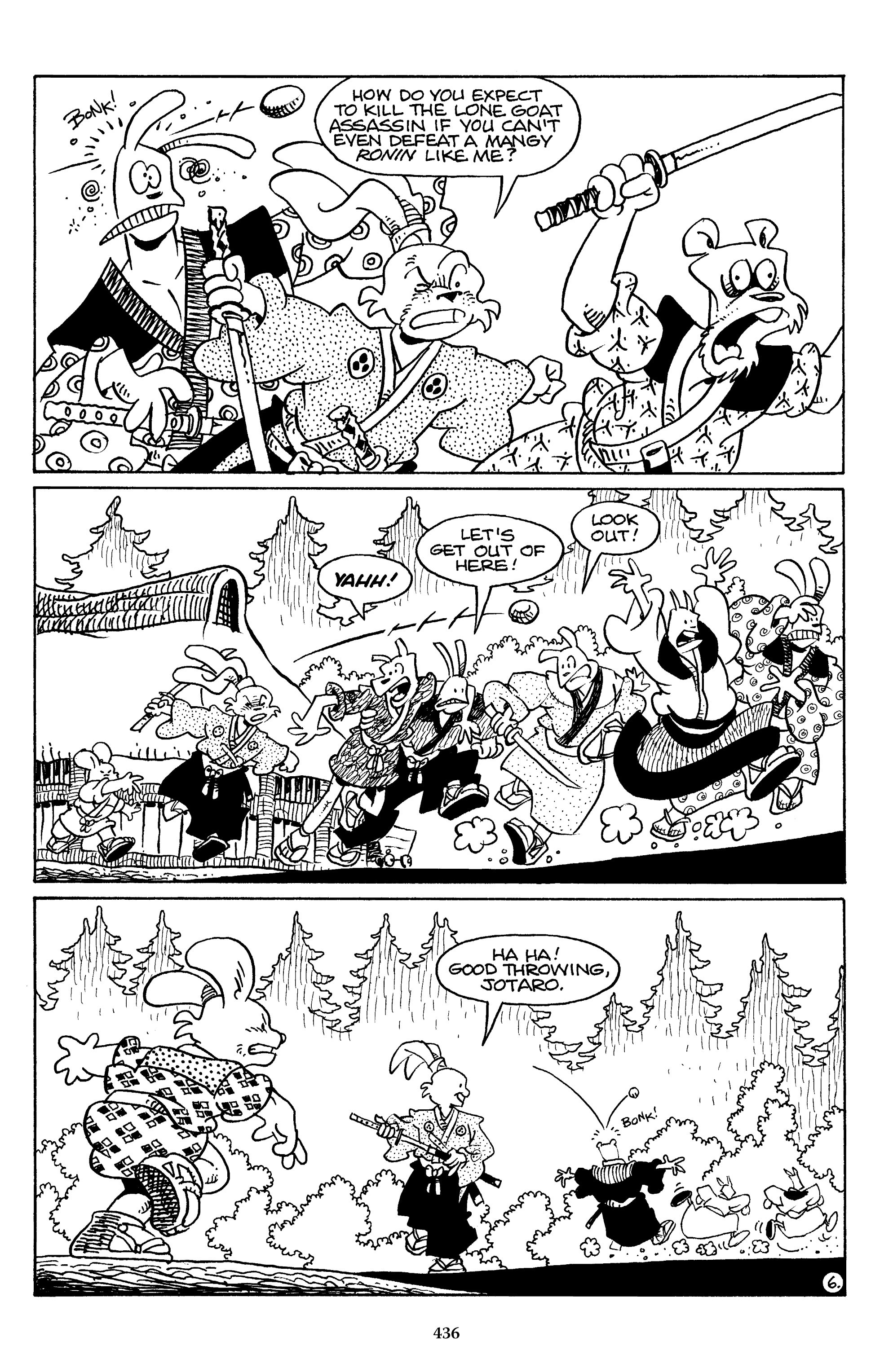 Read online The Usagi Yojimbo Saga comic -  Issue # TPB 4 - 432