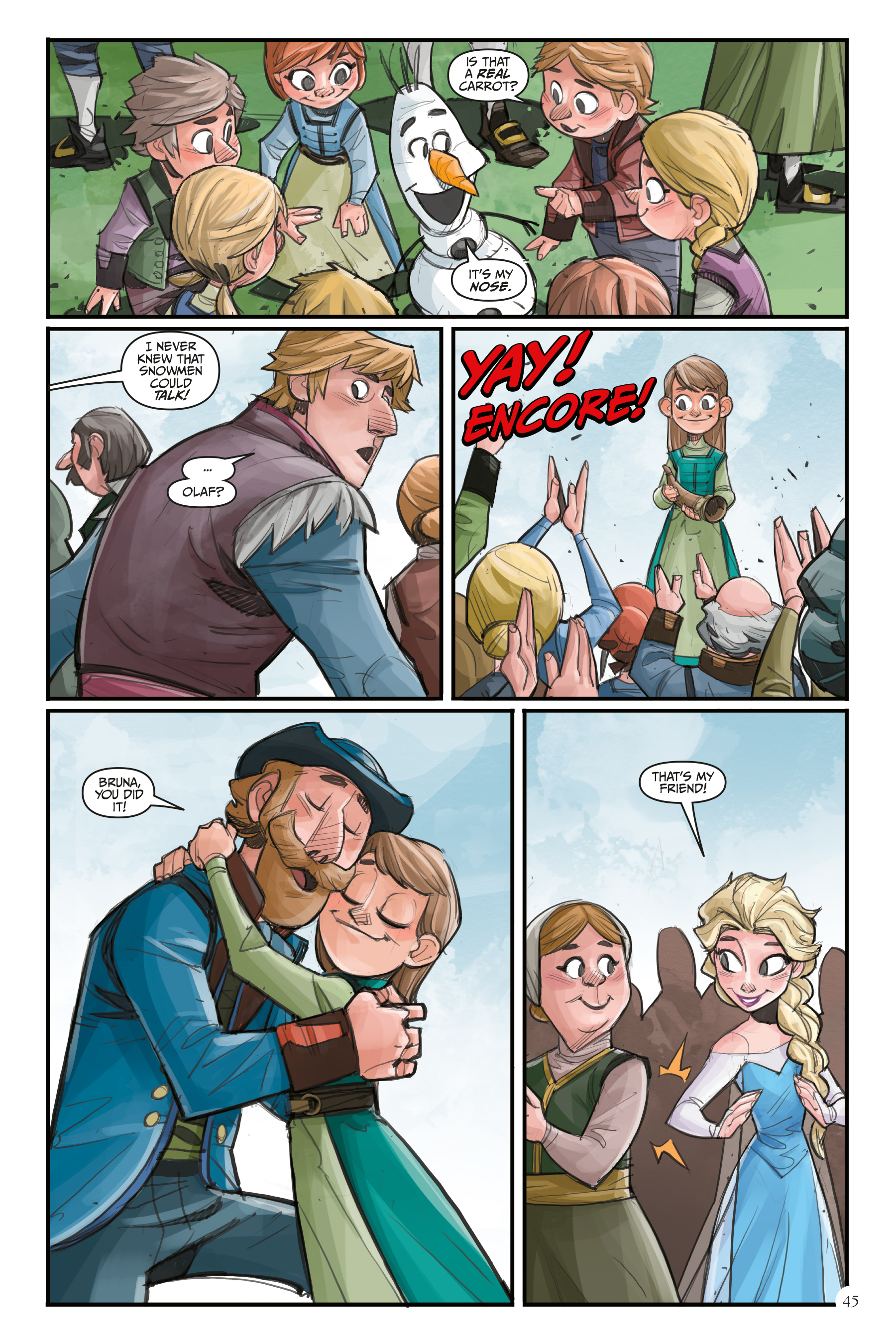 Read online Disney Frozen: Reunion Road comic -  Issue # _TPB - 44