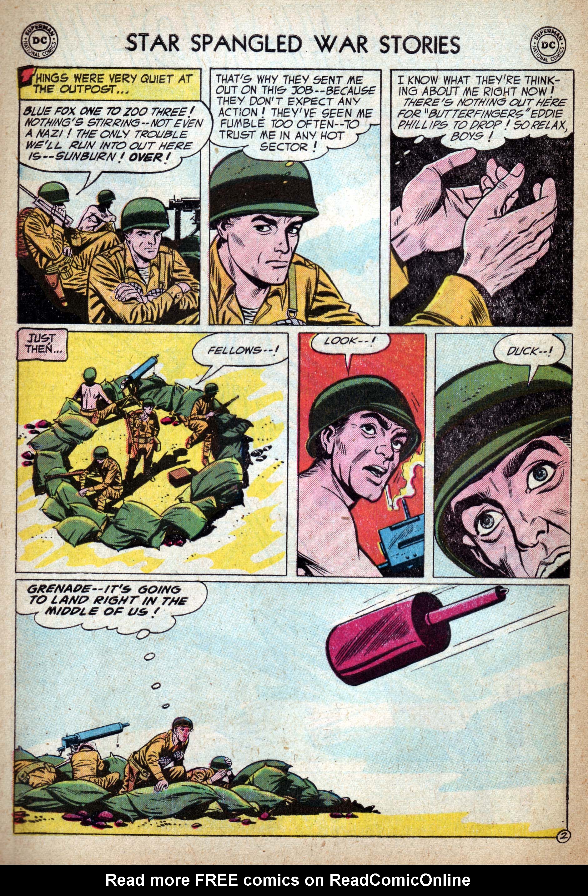 Read online Star Spangled War Stories (1952) comic -  Issue #37 - 4