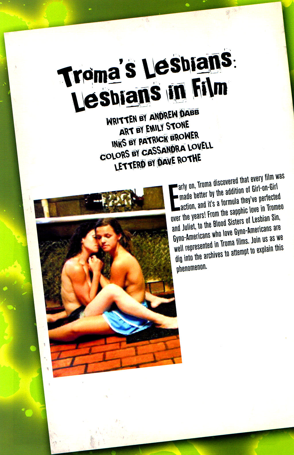 Read online Lloyd Kaufman Presents: The Toxic Avenger and Other Tromatic Tales comic -  Issue # TPB (Part 2) - 40