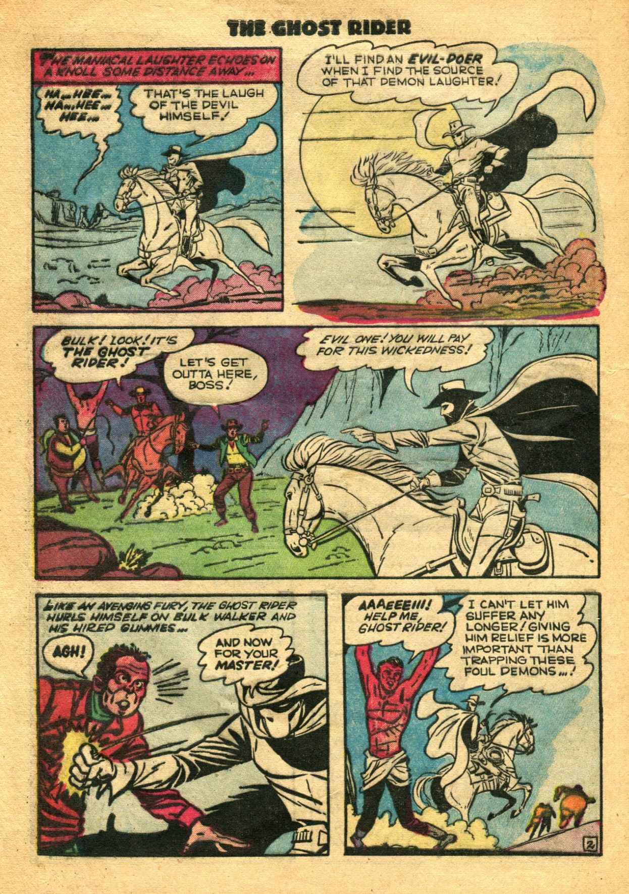 Read online The Ghost Rider (1950) comic -  Issue #5 - 12