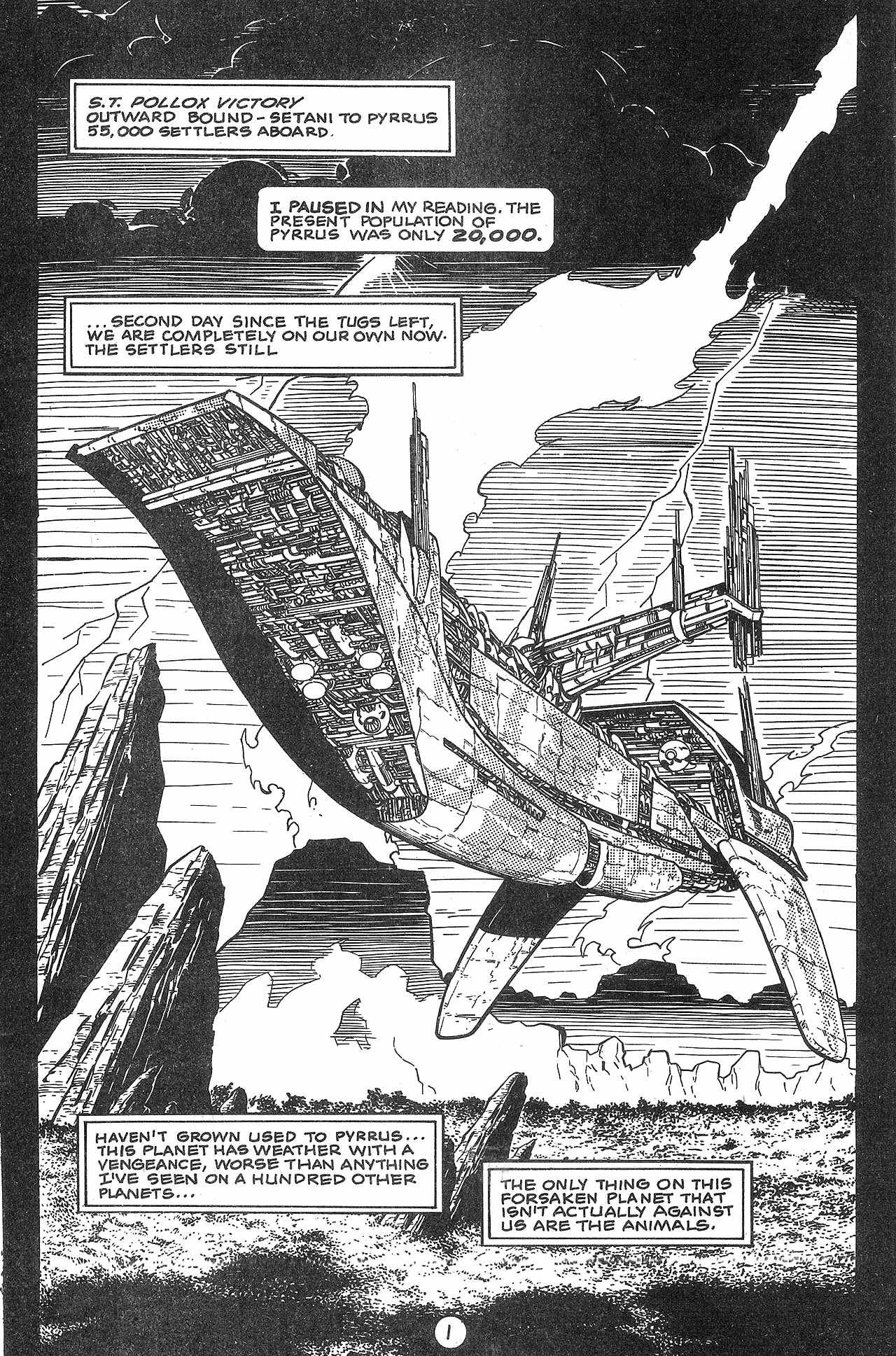 Read online Deathworld comic -  Issue #3 - 3