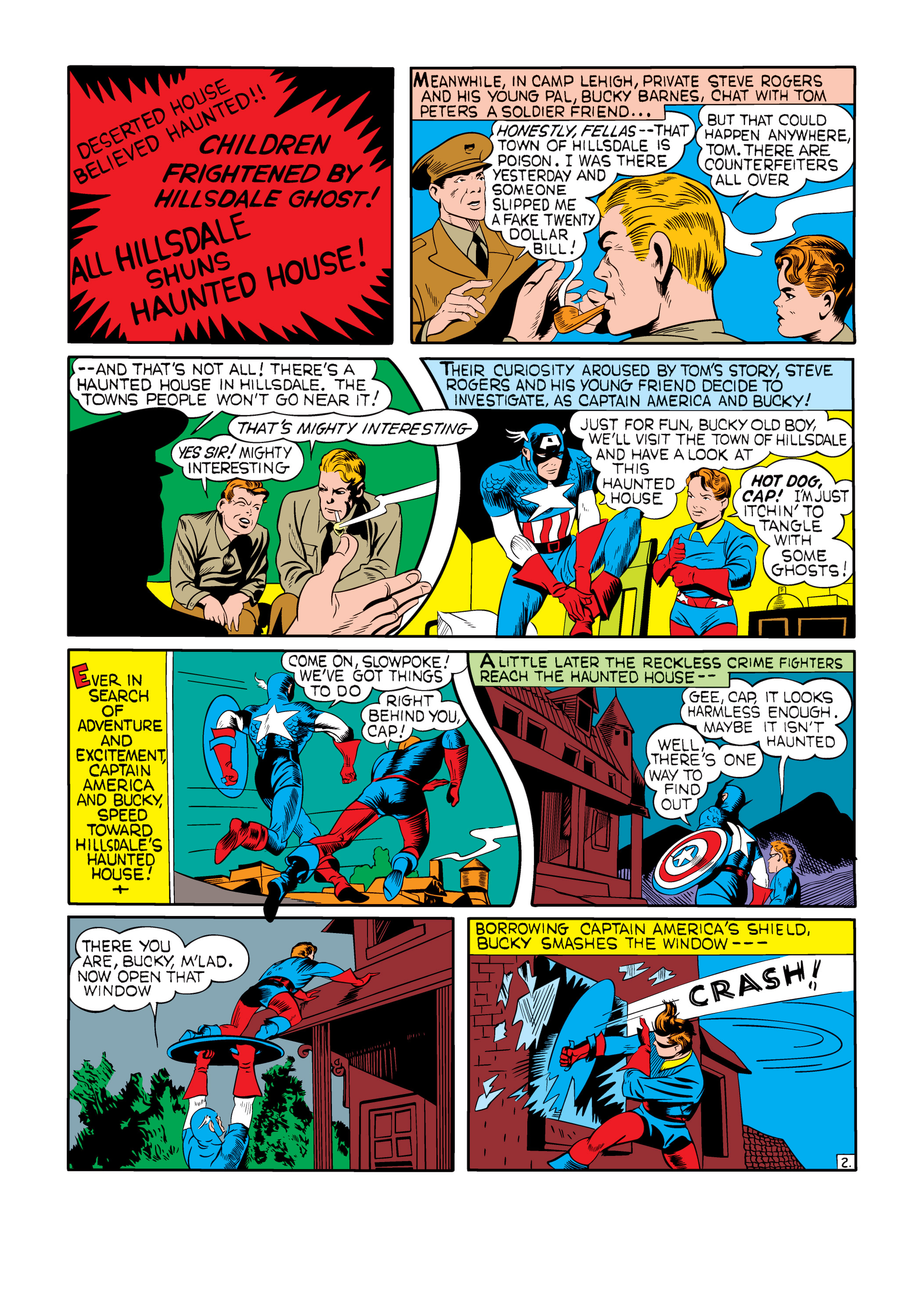 Read online Marvel Masterworks: Golden Age Captain America comic -  Issue # TPB 1 (Part 3) - 36