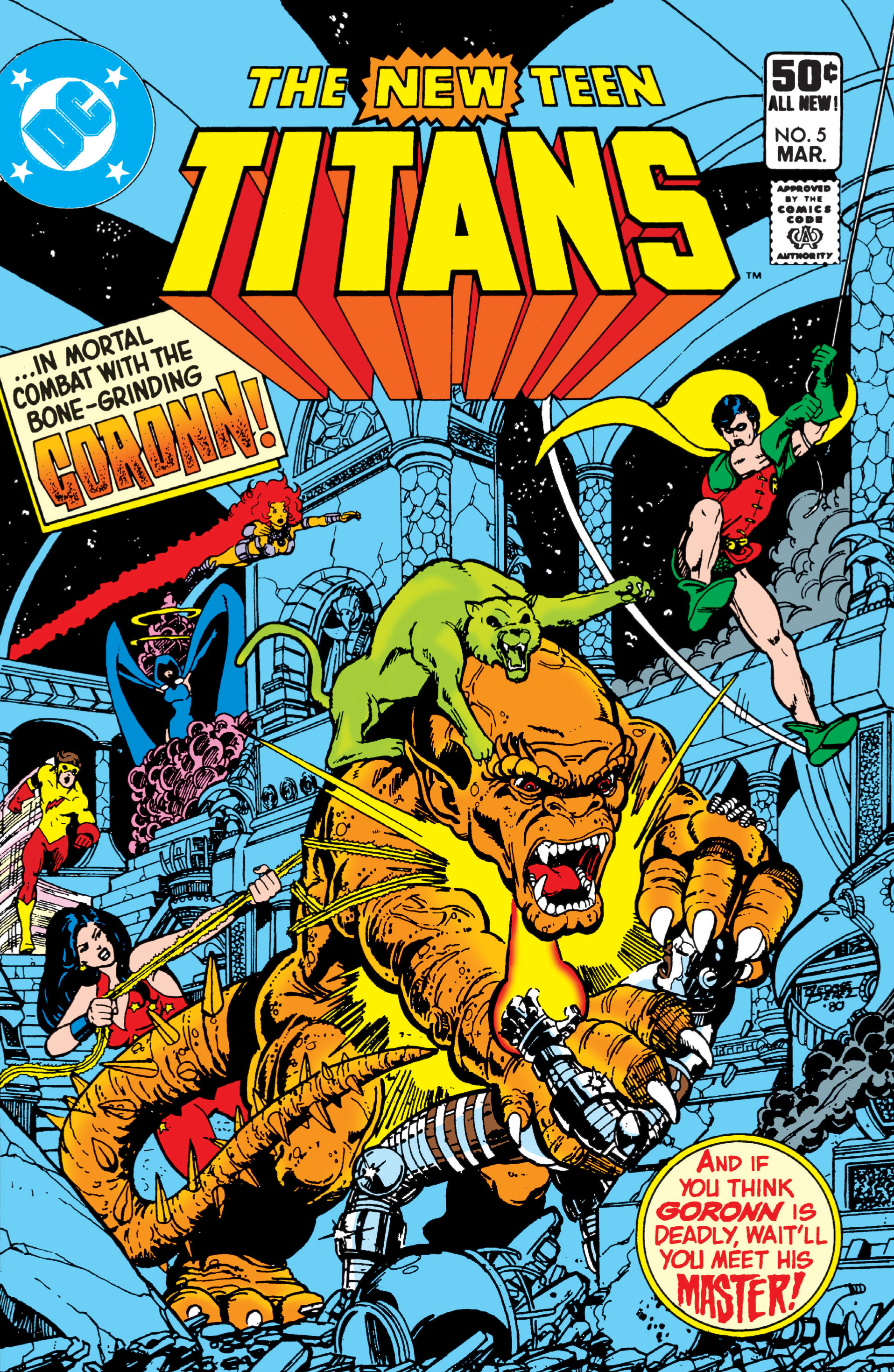 Read online The New Teen Titans (1980) comic -  Issue #5 - 1