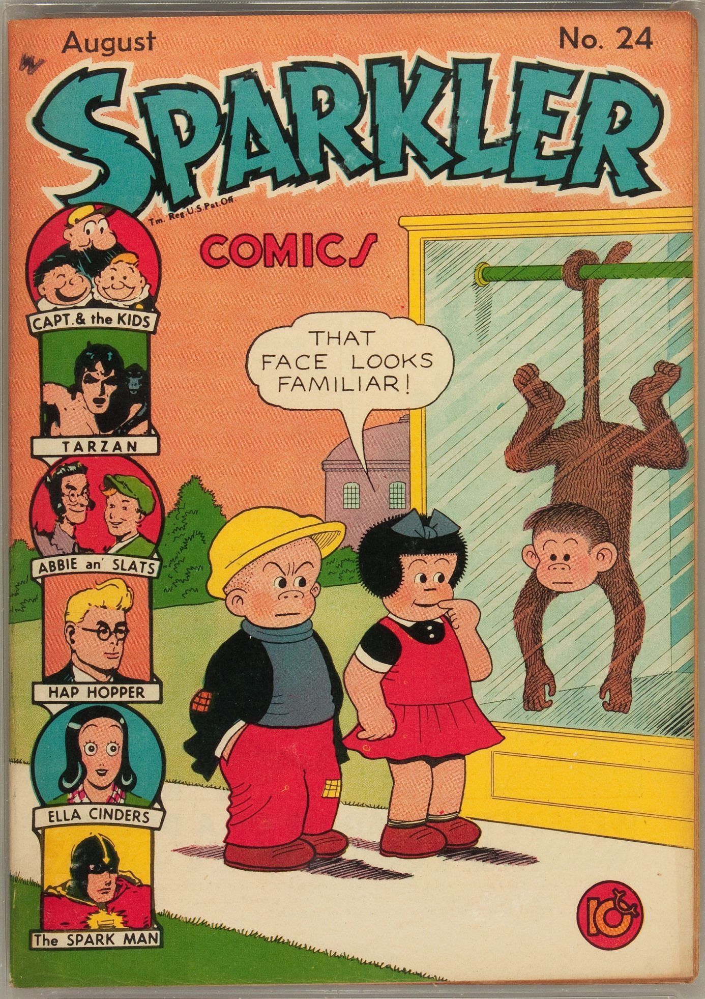 Read online Sparkler Comics comic -  Issue #24 - 1