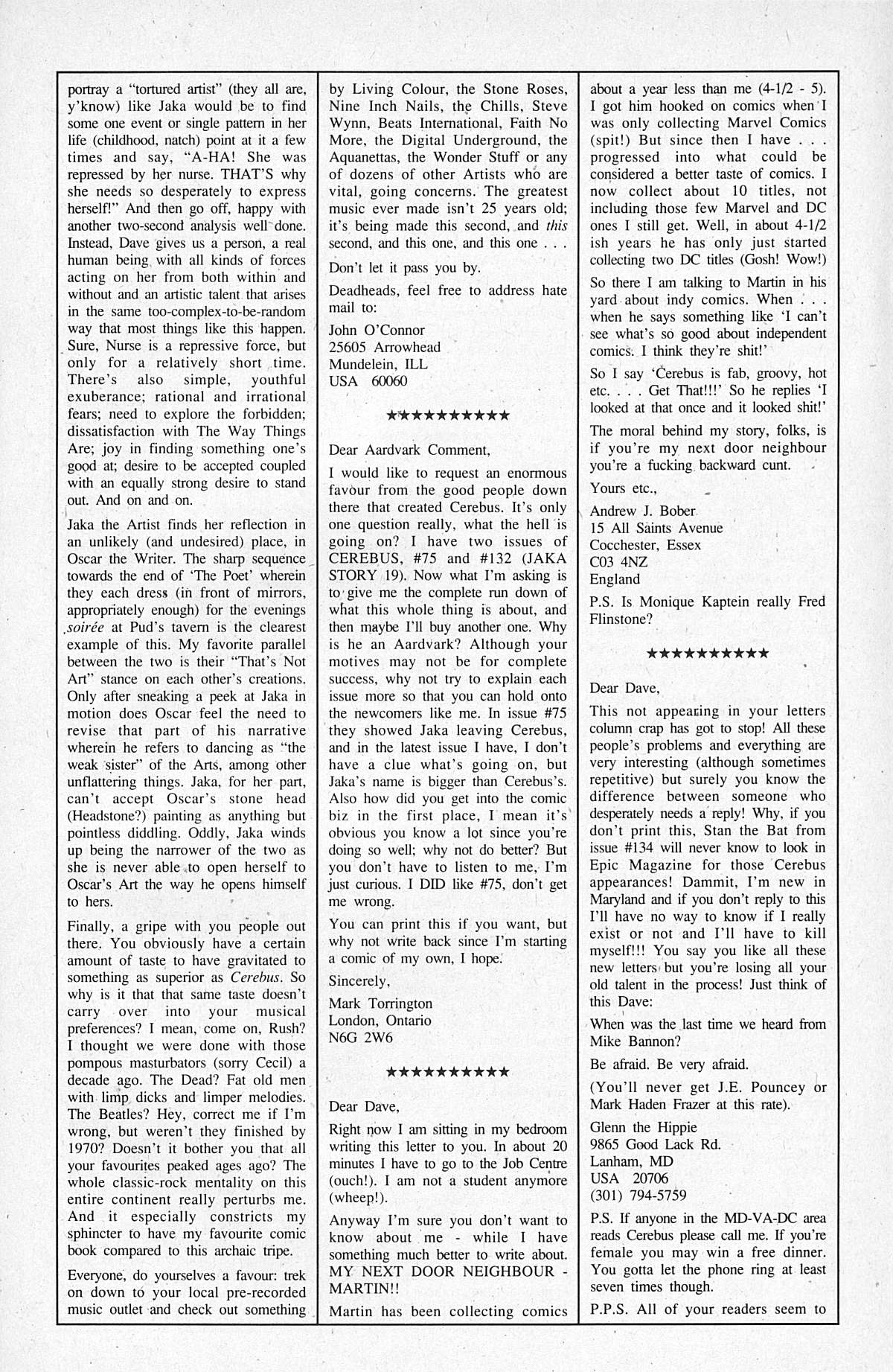 Read online Cerebus comic -  Issue #138 - 25