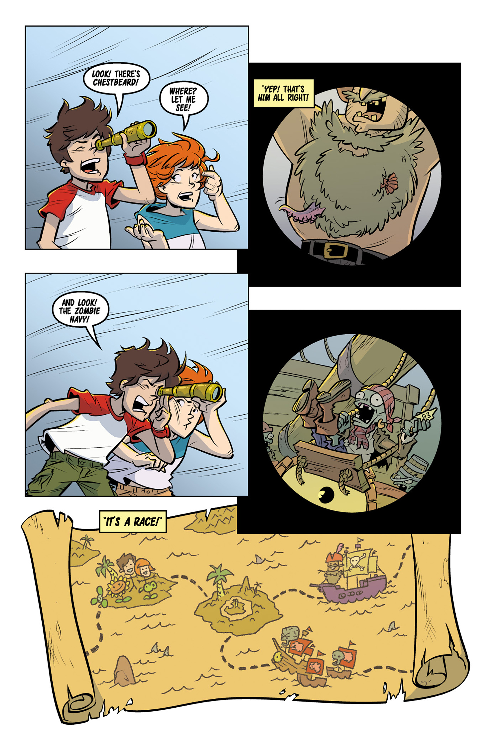Read online Plants vs. Zombies: Timepocalypse comic -  Issue #5 - 7