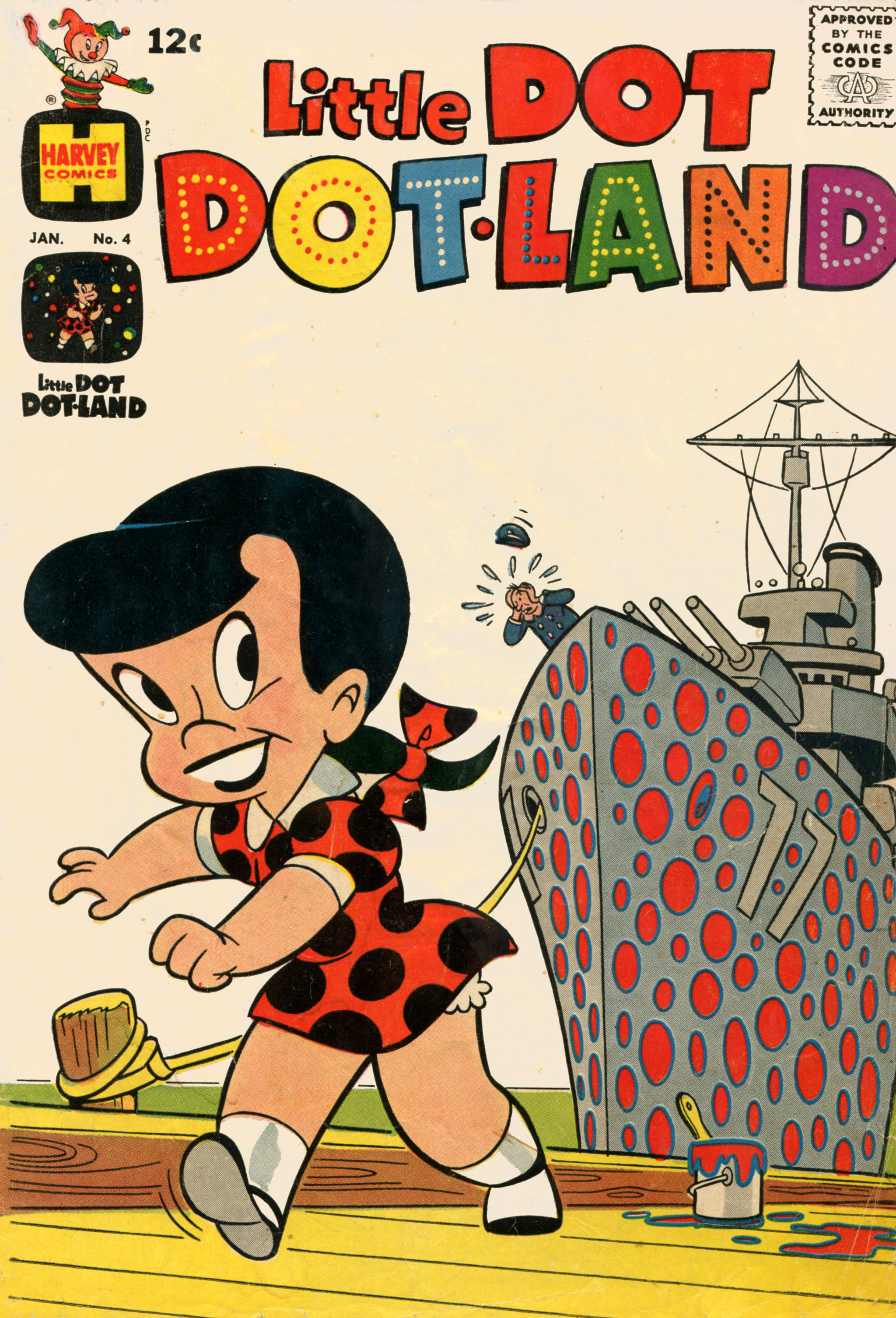 Read online Little Dot Dotland comic -  Issue #4 - 1