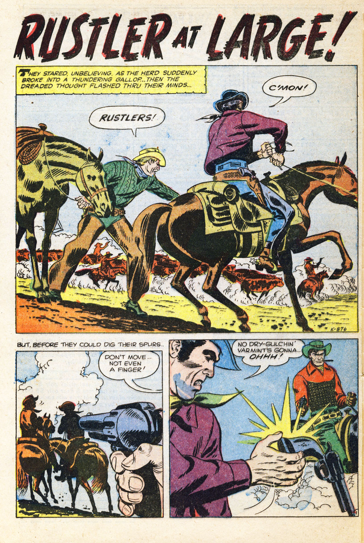 Read online Gunsmoke Western comic -  Issue #38 - 29