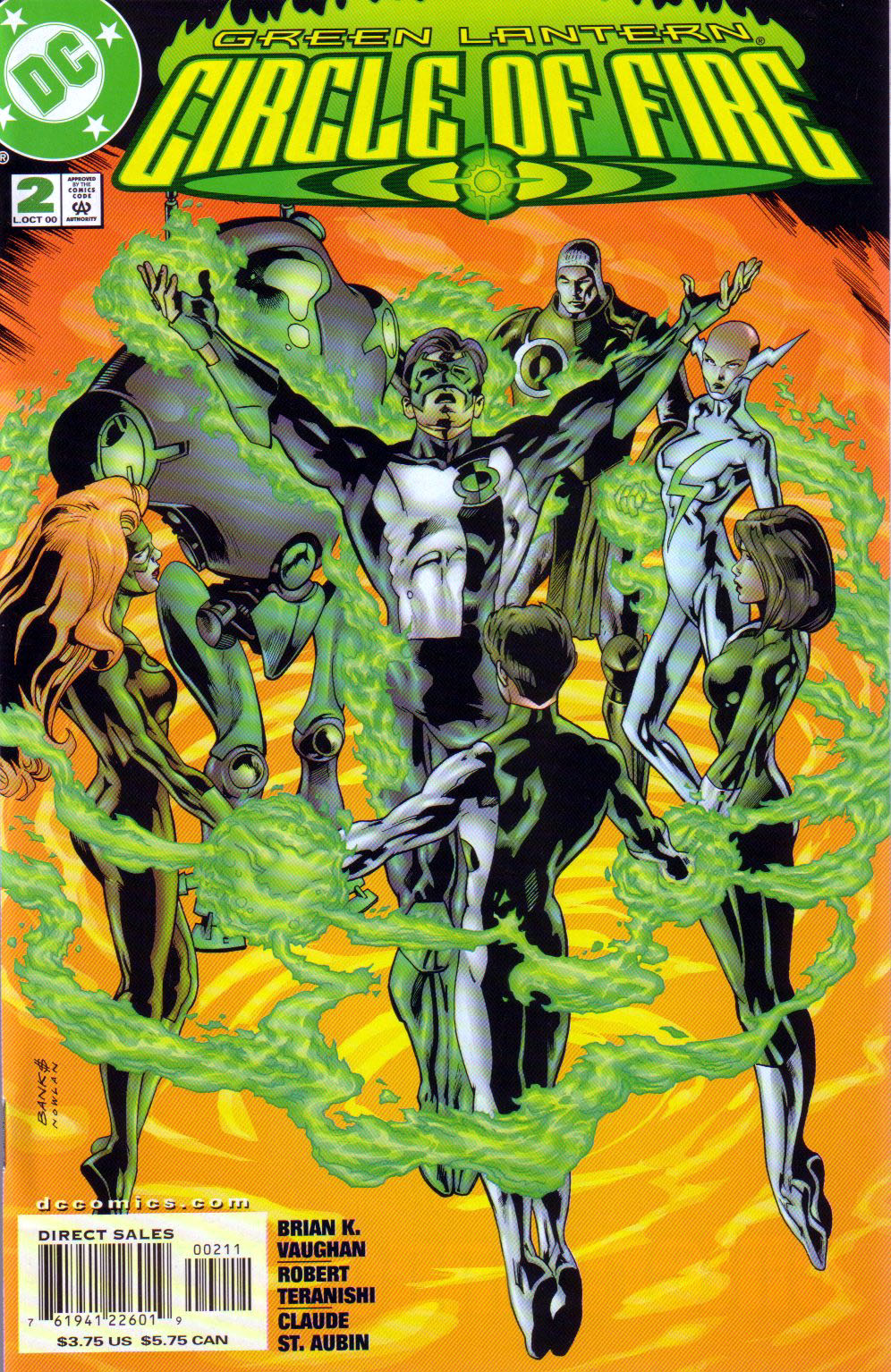 Read online Green Lantern: Circle of Fire comic -  Issue #7 - 1