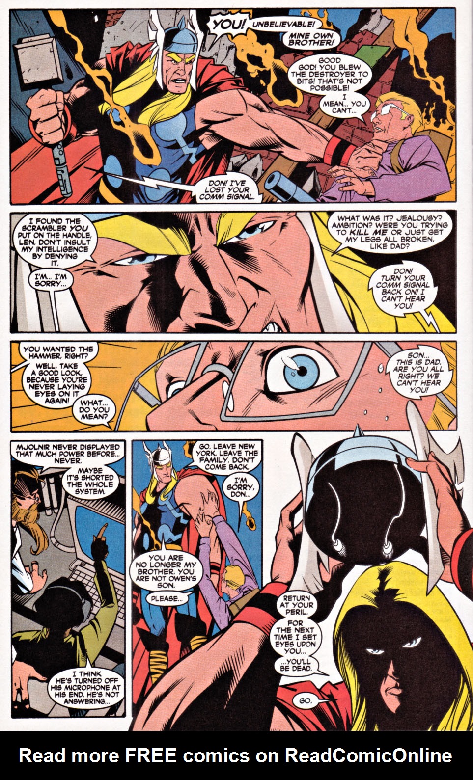 Read online Marvels Comics: Spider-Man comic -  Issue #Marvels Comics Thor - 21
