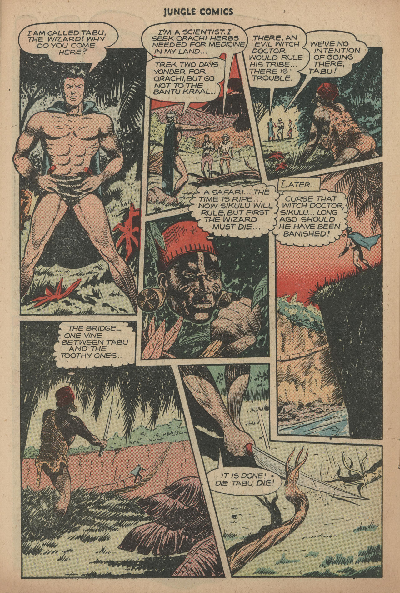 Read online Jungle Comics comic -  Issue #85 - 38