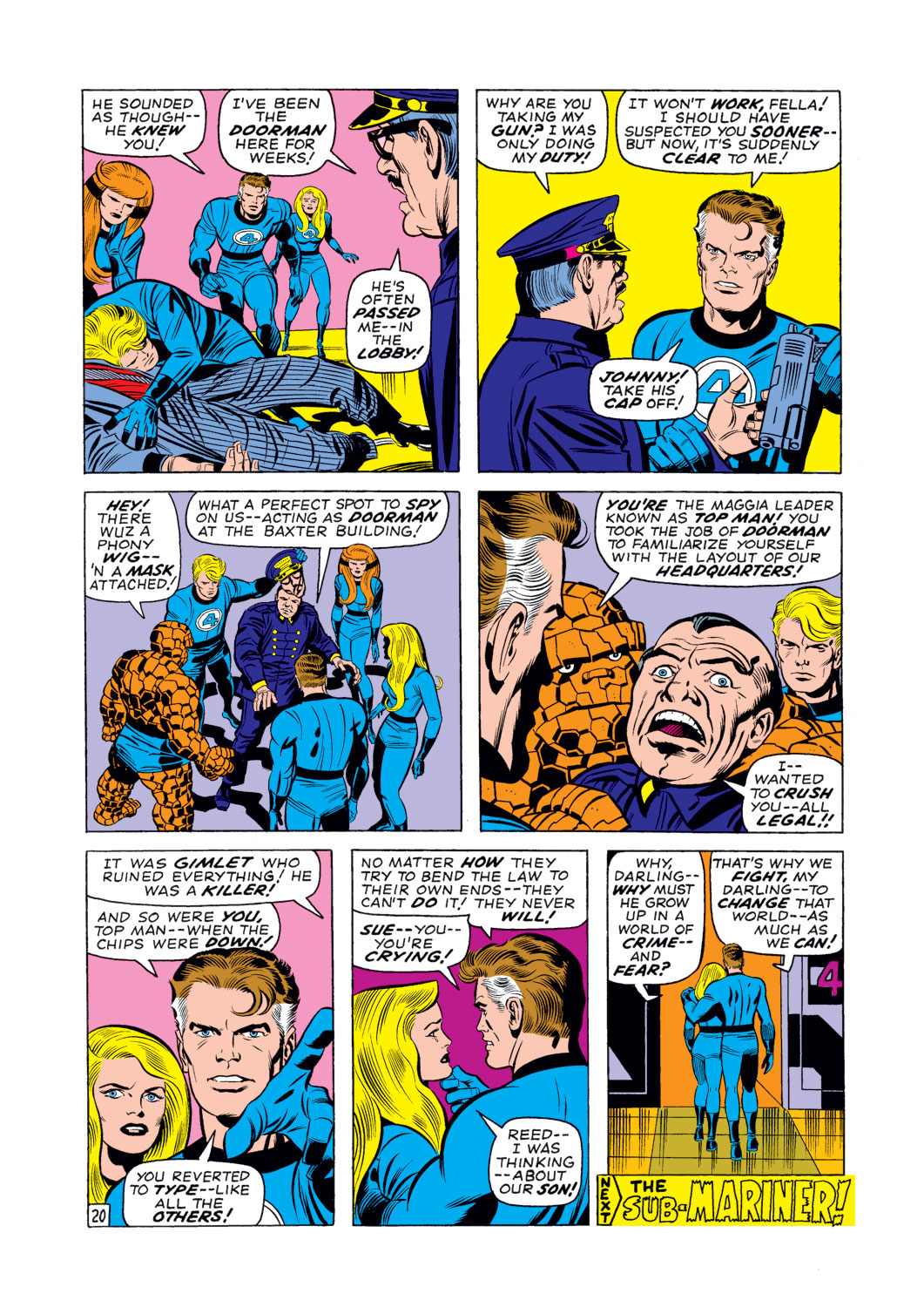 Read online Fantastic Four (1961) comic -  Issue #101 - 21