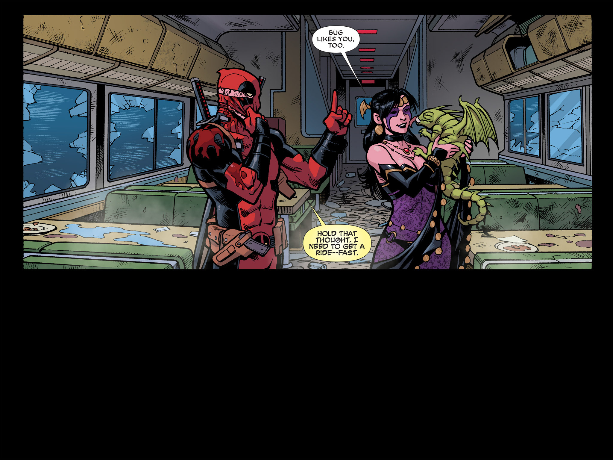 Read online Deadpool: Dracula's Gauntlet comic -  Issue # Part 4 - 58