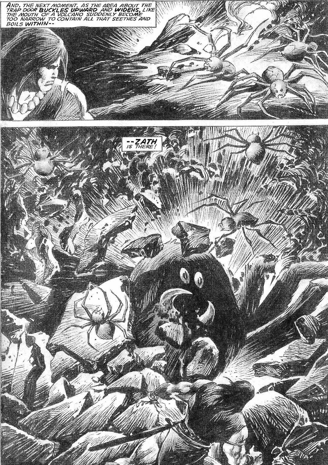 The Savage Sword Of Conan issue 210 - Page 34