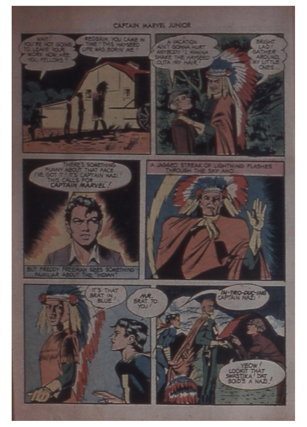 Read online Captain Marvel, Jr. comic -  Issue #11 - 49