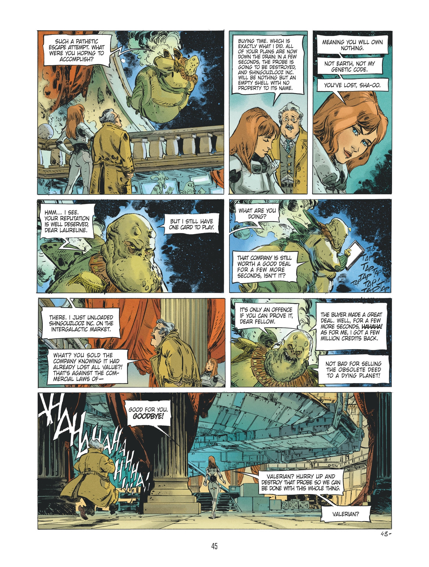 Read online Valerian and Laureline By... comic -  Issue # Full - 48