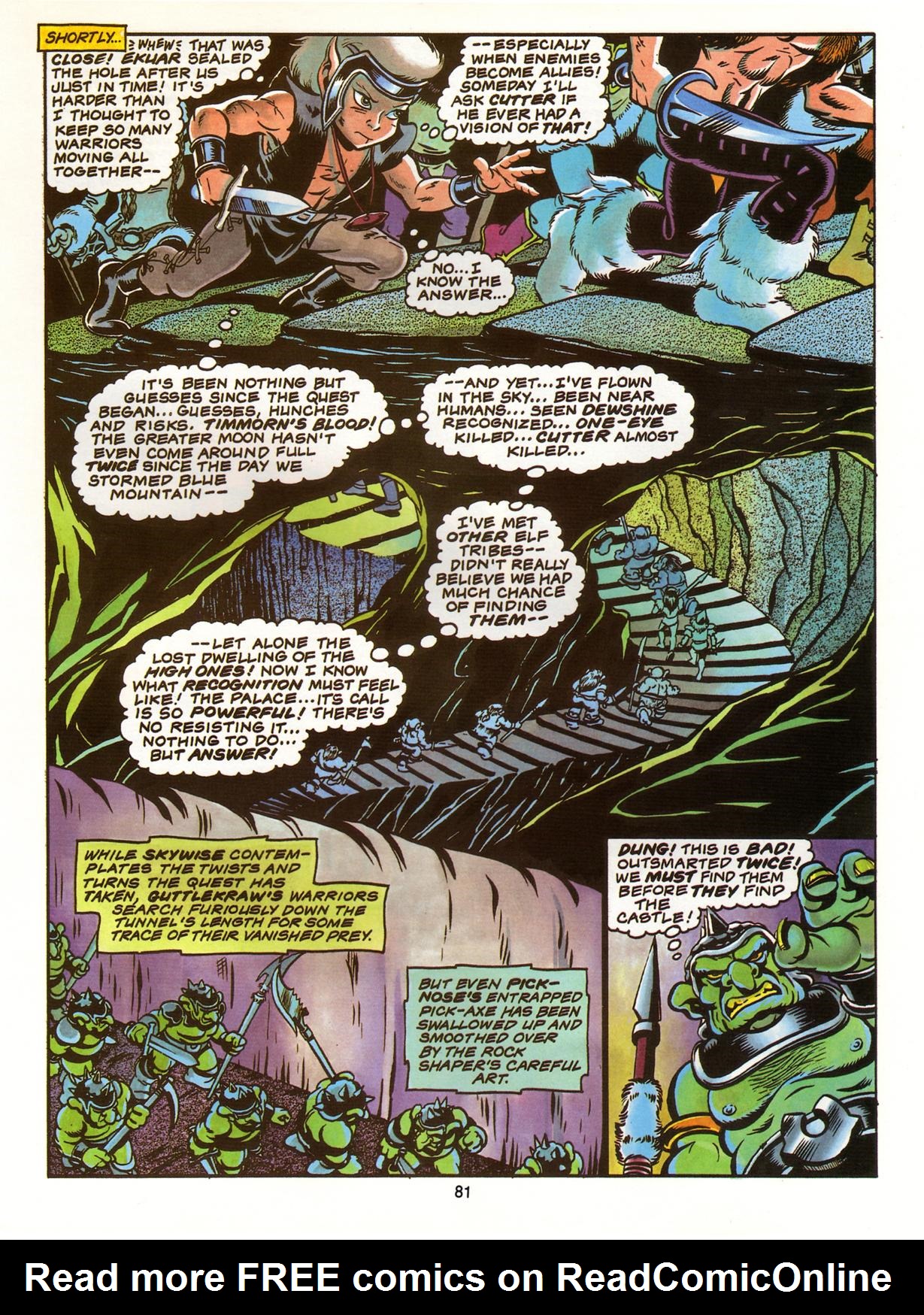 Read online ElfQuest (Starblaze Edition) comic -  Issue # TPB 4 - 87