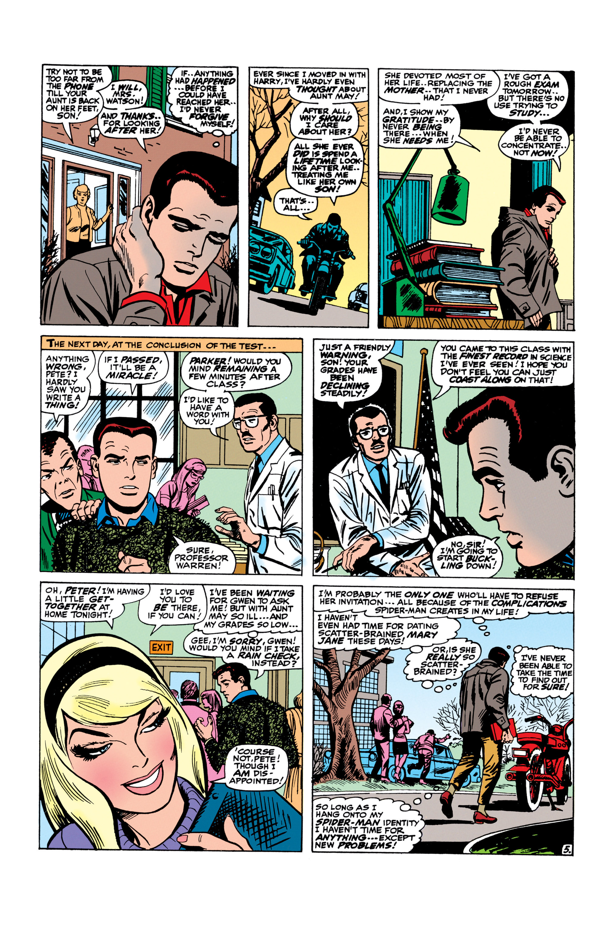 Read online The Amazing Spider-Man (1963) comic -  Issue #50 - 6