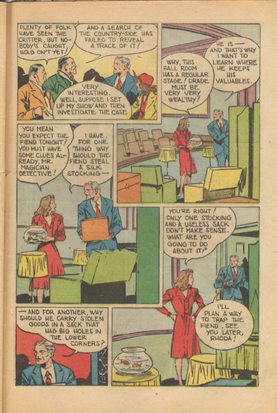 Read online Super-Magician Comics comic -  Issue #37 - 44