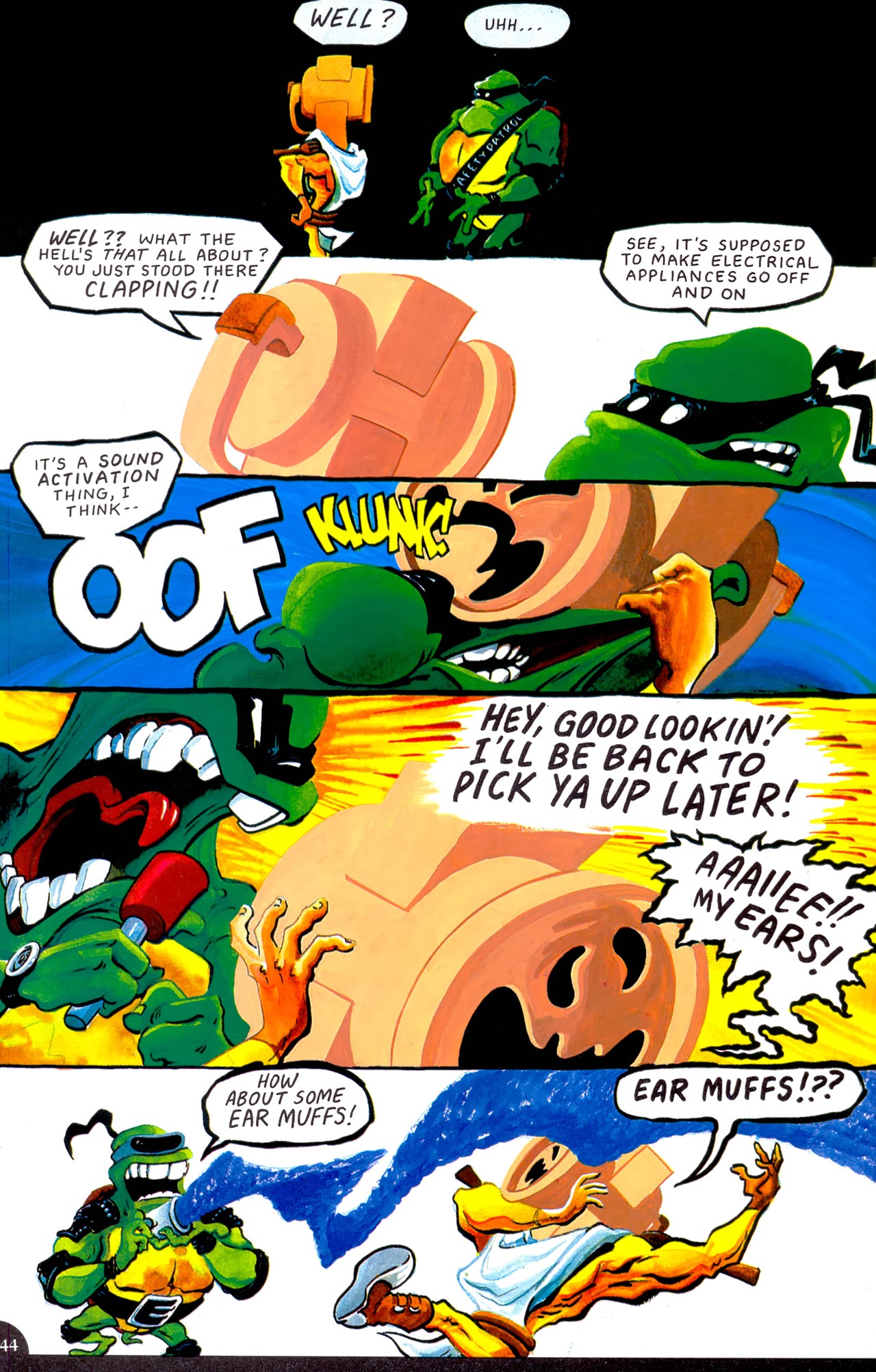 Read online Green-Grey Sponge-Suit Sushi Turtles comic -  Issue # Full - 46