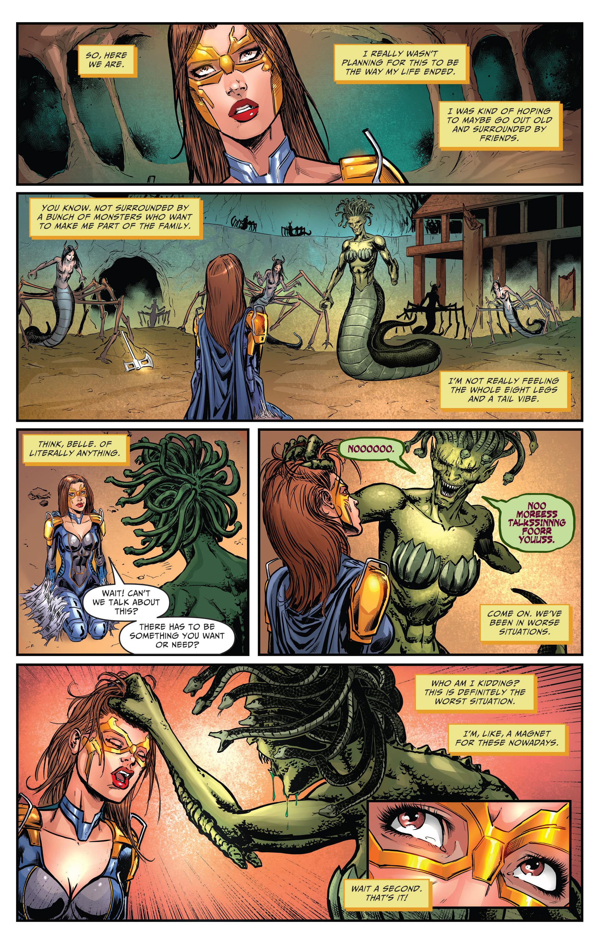 Read online Belle: Oath of Thorns comic -  Issue #4 - 6