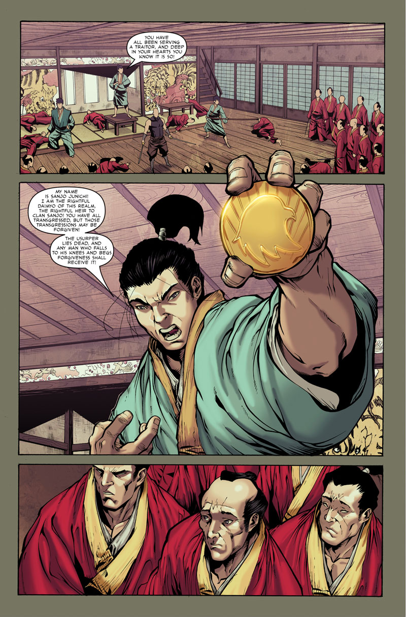 Read online Samurai's Blood comic -  Issue #6 - 19