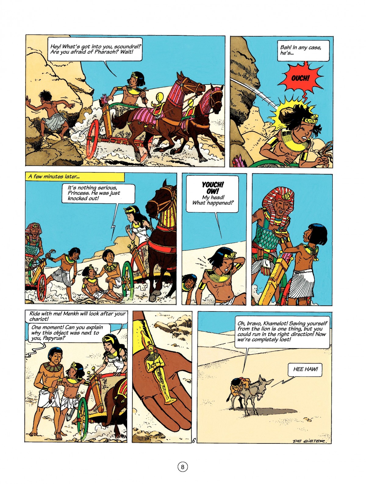 Read online Papyrus comic -  Issue #3 - 8