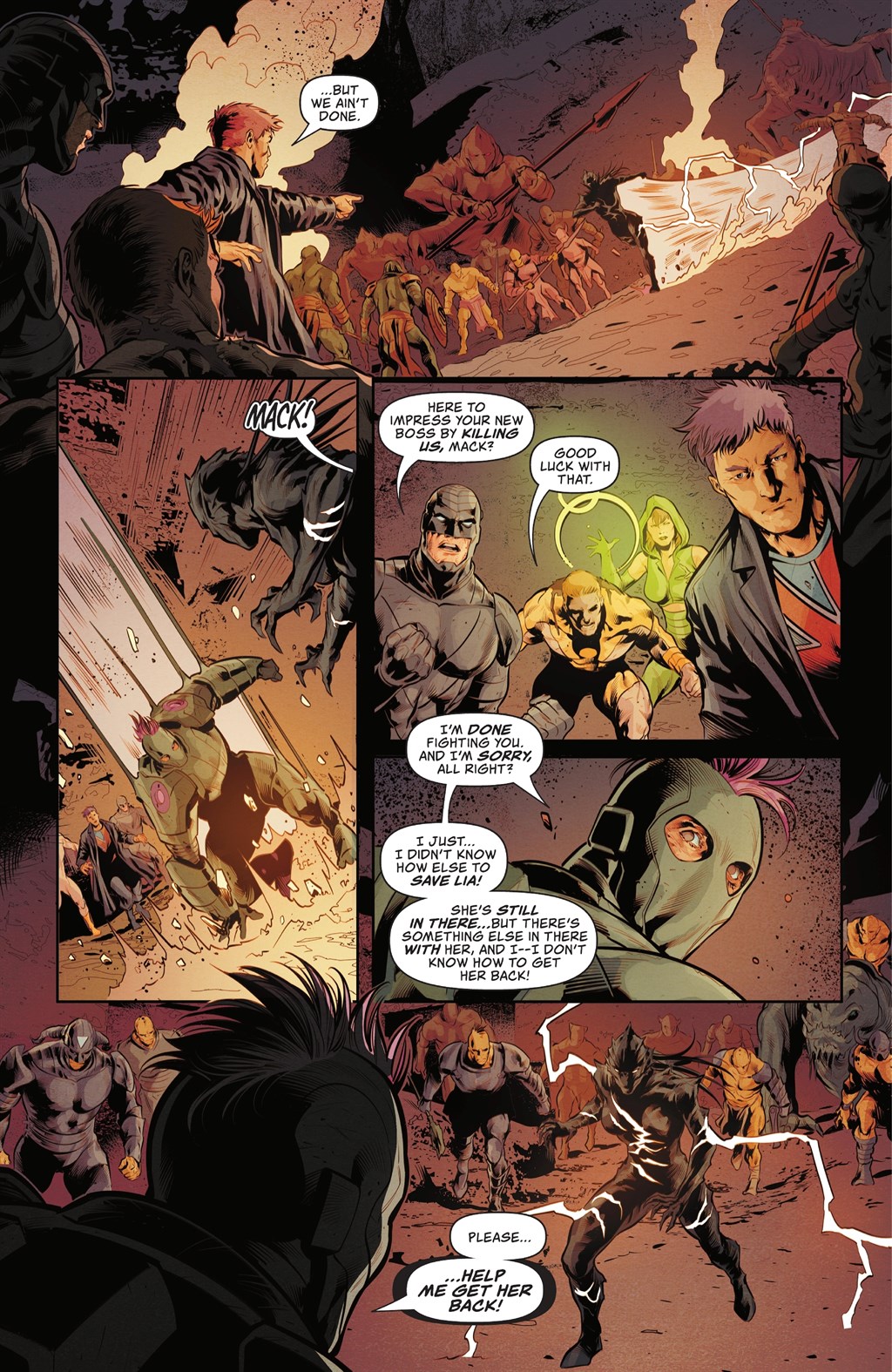 Read online Superman: Action Comics: Warworld Revolution comic -  Issue # TPB (Part 2) - 100