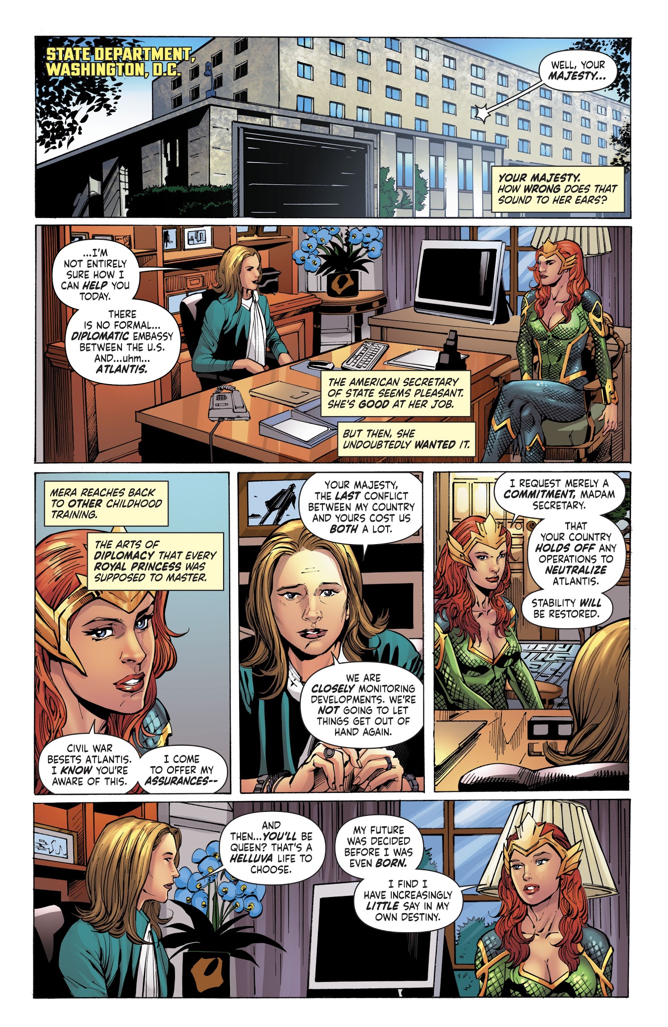 Read online Mera: Queen of Atlantis comic -  Issue #1 - 20