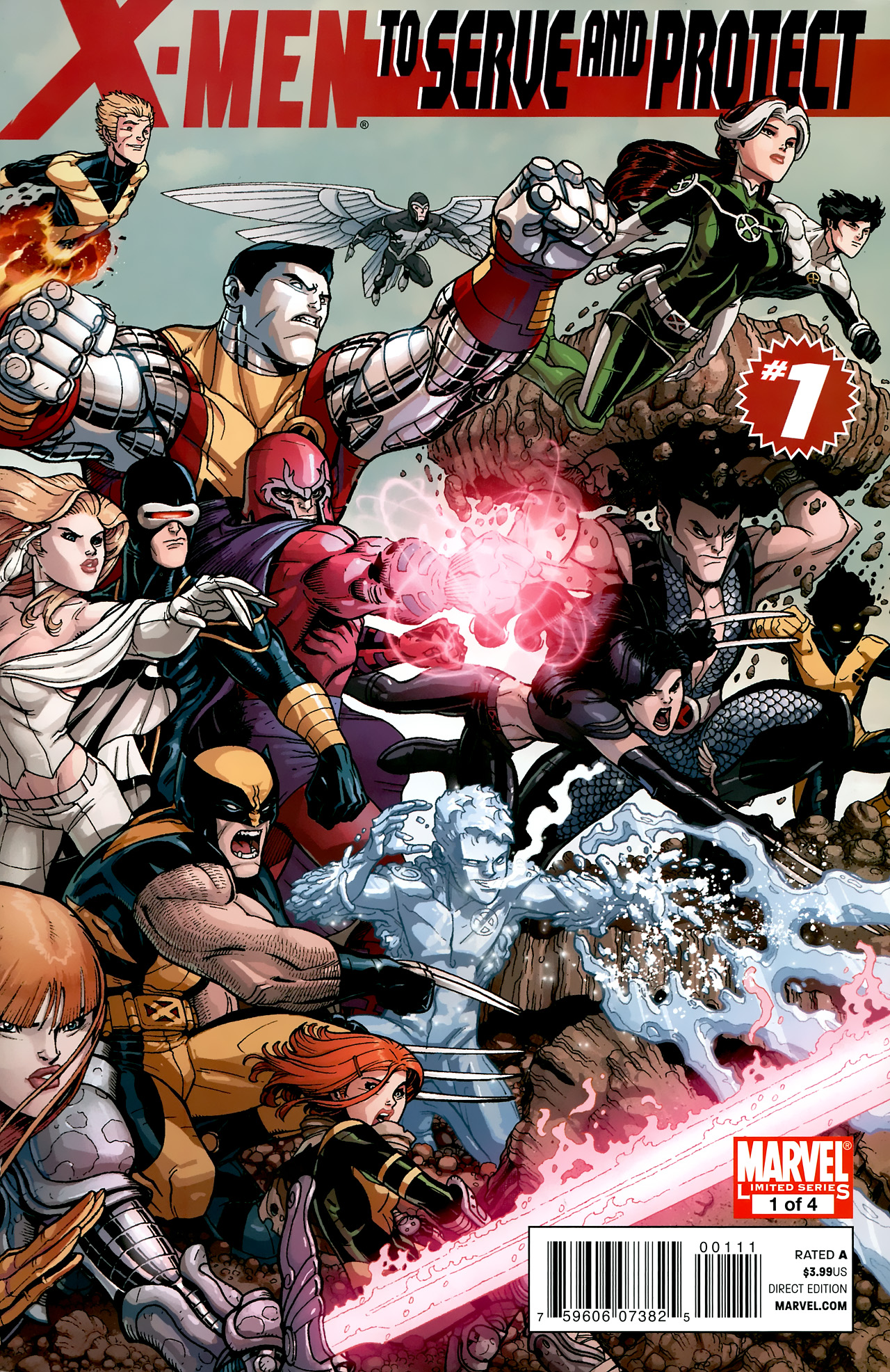 Read online X-Men: To Serve And Protect comic -  Issue #1 - 1