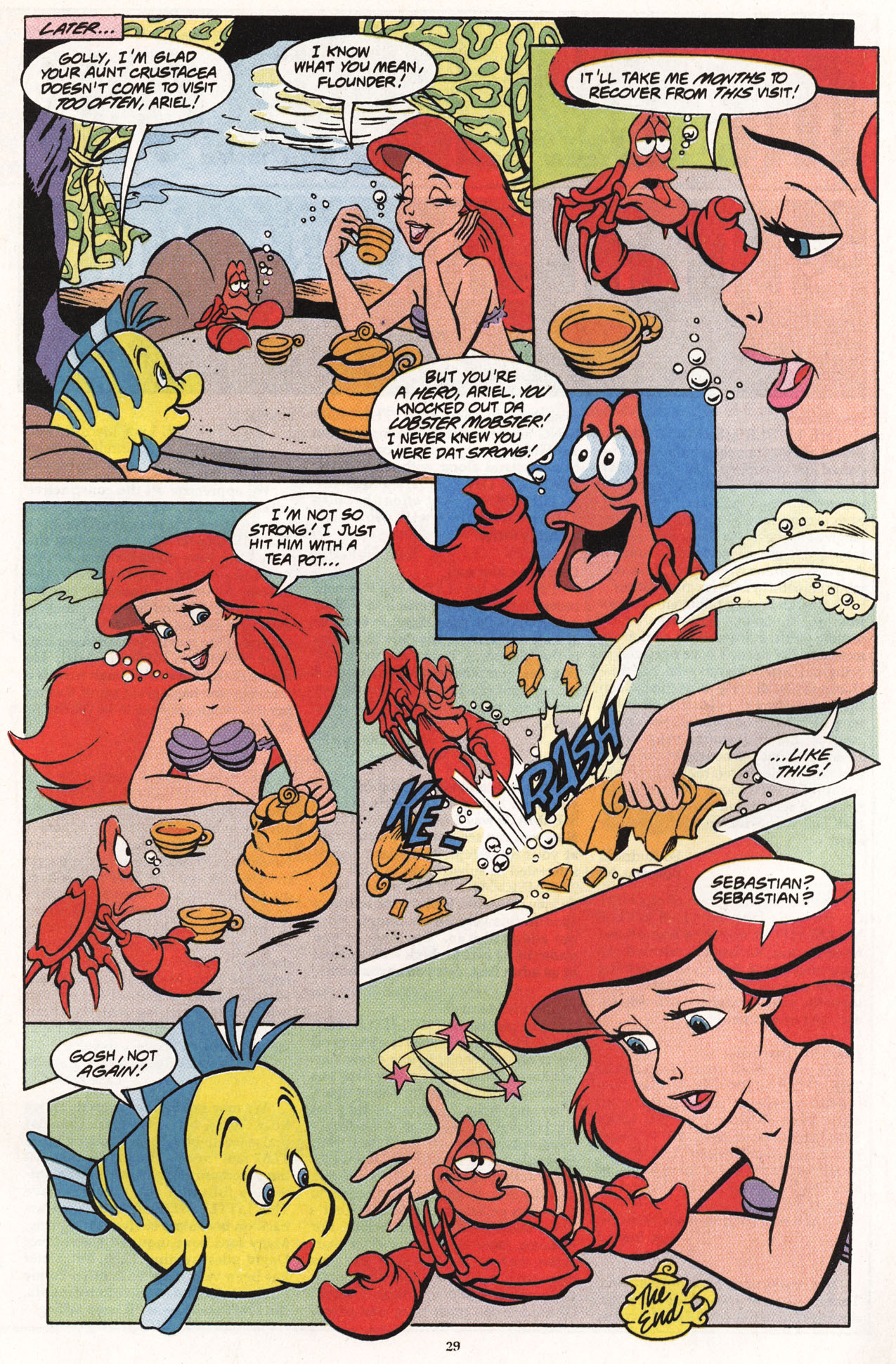 Read online Disney's The Little Mermaid comic -  Issue #5 - 31