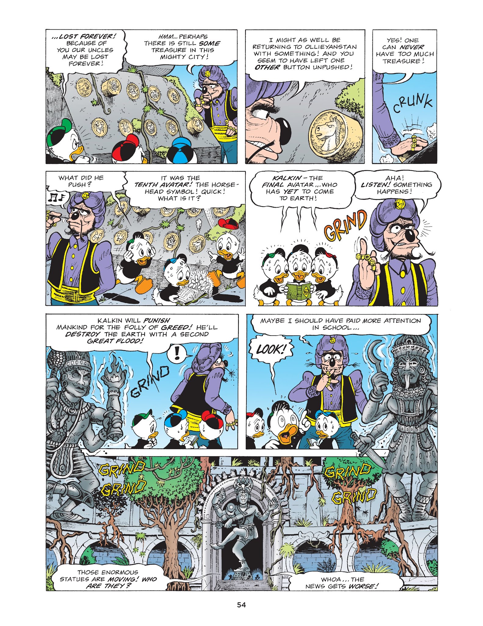 Read online Walt Disney Uncle Scrooge and Donald Duck: The Don Rosa Library comic -  Issue # TPB 7 (Part 1) - 55