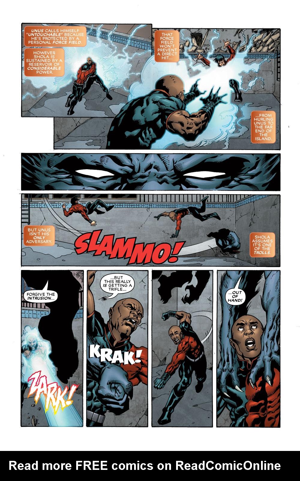 Read online Excalibur (2004) comic -  Issue #6 - 22